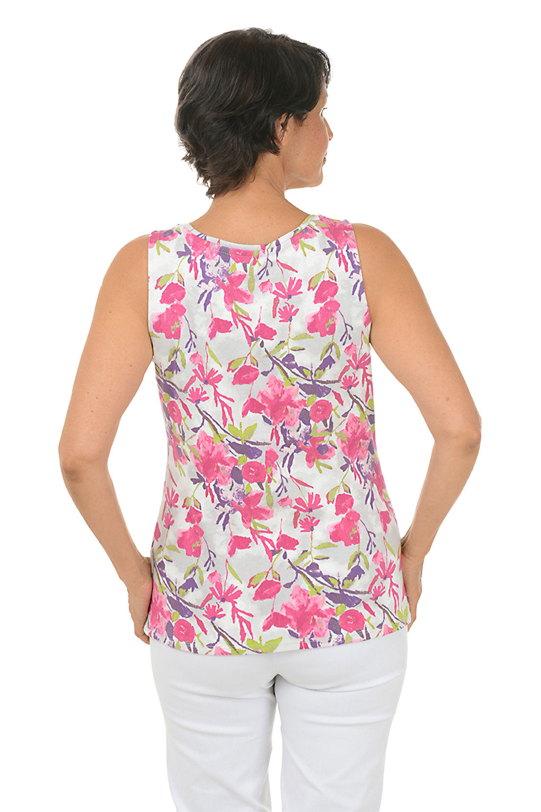 Azalea Cotton Tank Top for Women - Soft & Breathable Summer Sleeveless Shirt - Perfect for Casual Wear, Beach Outfits & Yoga