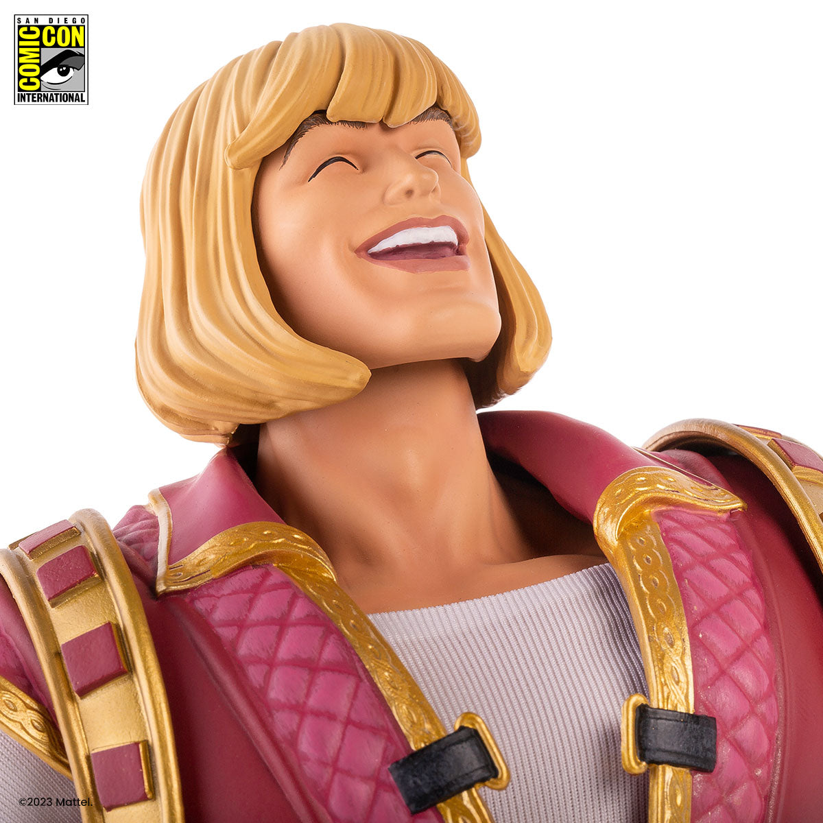 Masters of the Universe Prince Adam 1/6 Scale Action Figure SDCC Exclusive Collectible - Perfect for Display, Gifts, and Comic-Con Fans