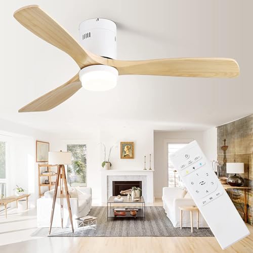 52144/White/Natural Wood