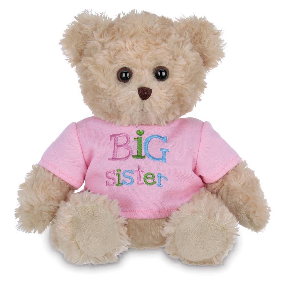 Big Sister Bear Plush Toy - Cute & Soft Stuffed Animal for Kids, Perfect for Gifts, Birthdays & Nursery Decor