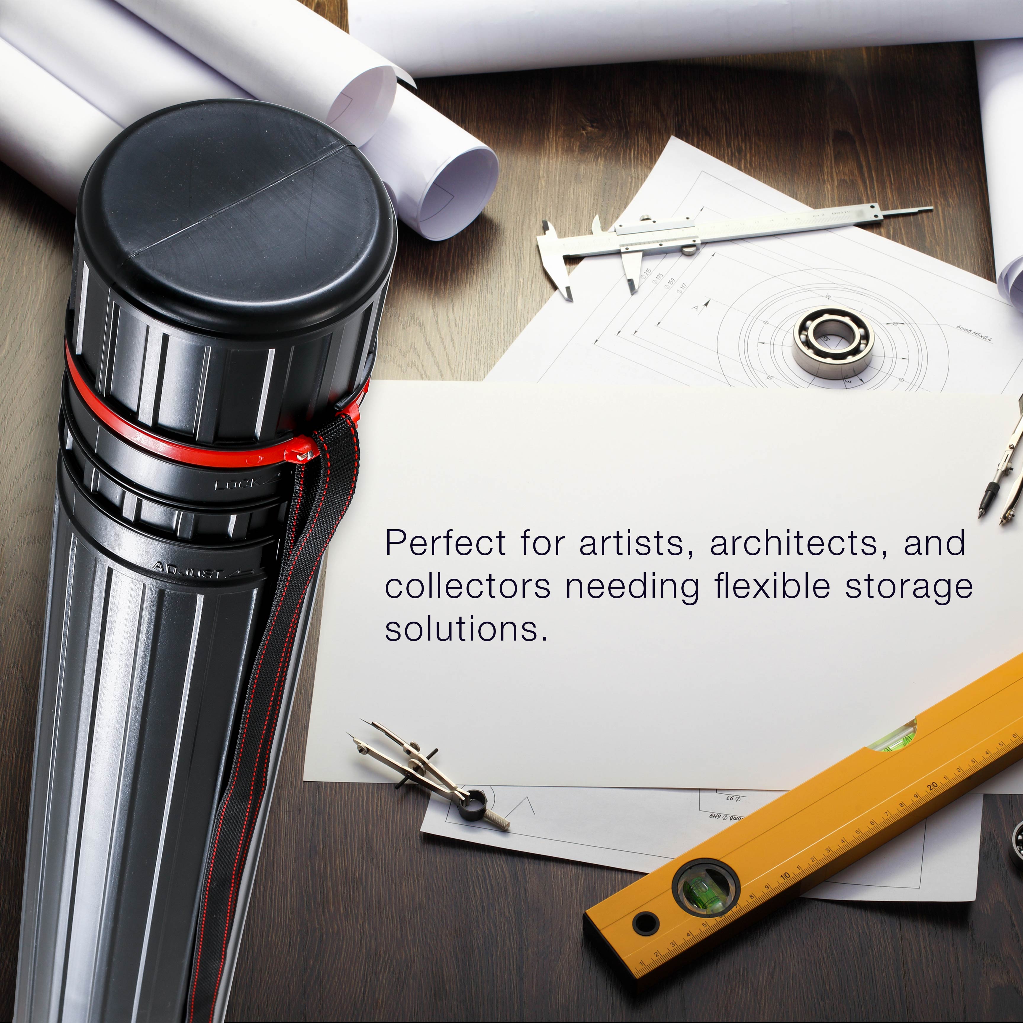 Telescoping Adjustable Poster Tube 30.25