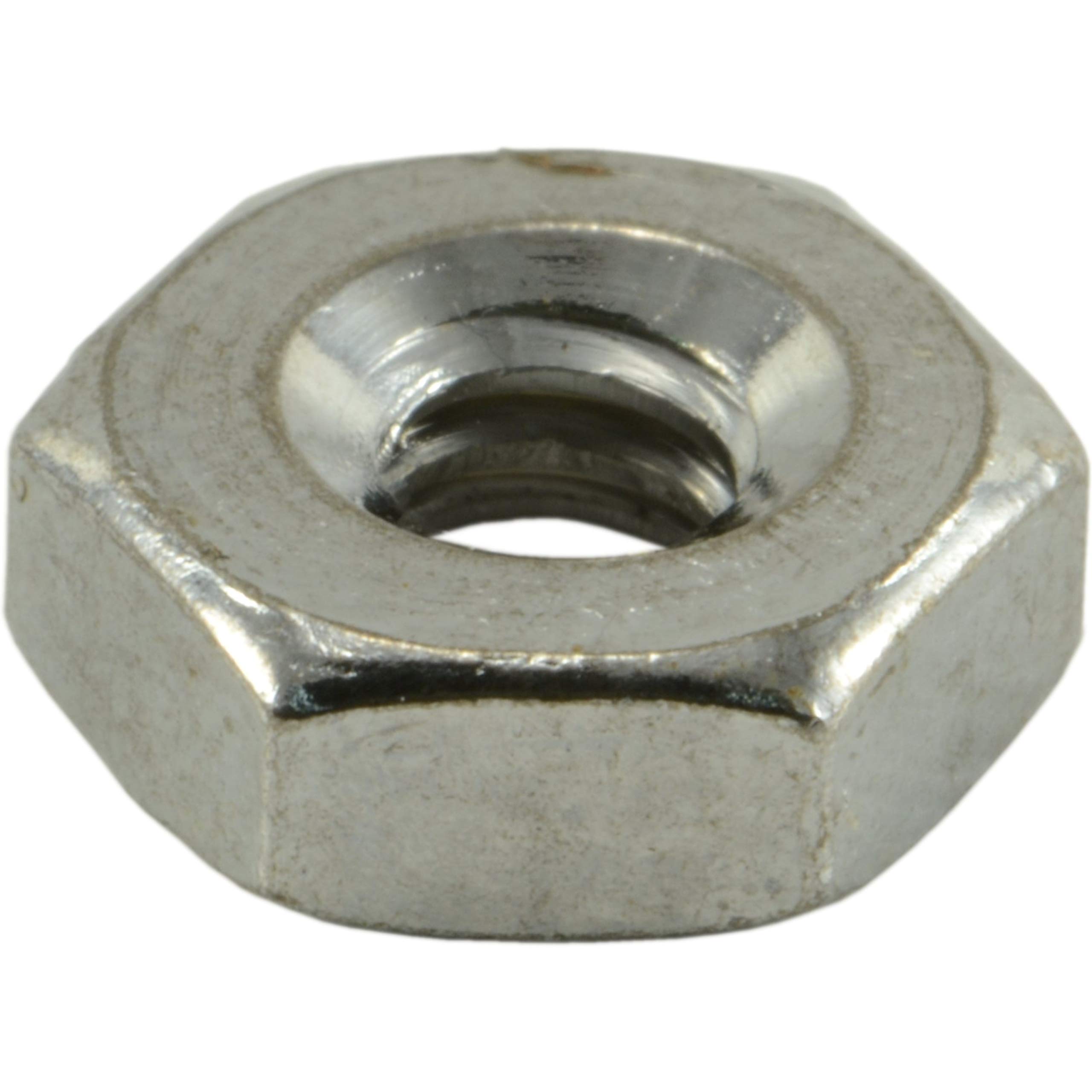 6-32 Inch Finished Hex Nuts, 60-Piece Pack - Stainless Steel Fasteners for DIY Projects, Furniture Assembly & Automotive Repairs