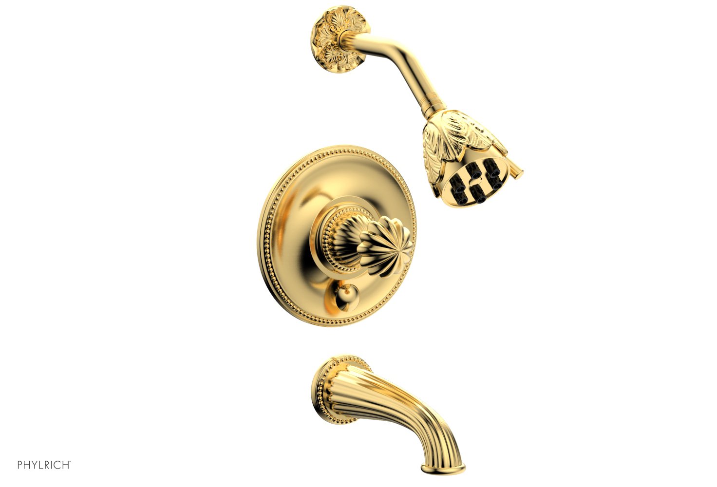 GEORGIAN & BARCELONA Pressure Balance Tub and Shower Faucet Set PB2361 - Chrome Finish, Thermostatic Valve for Bathroom, Perfect for Modern Home Renovation and Spa-Like Shower Experience