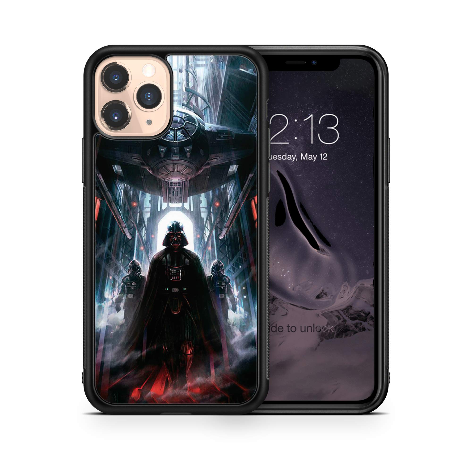 Star Wars Darth Vader Shockproof TPU Case for iPhone 13 - Slim Protective Phone Cover with Anti-Scratch Design | Perfect for Fans, Daily Use & Gift Giving