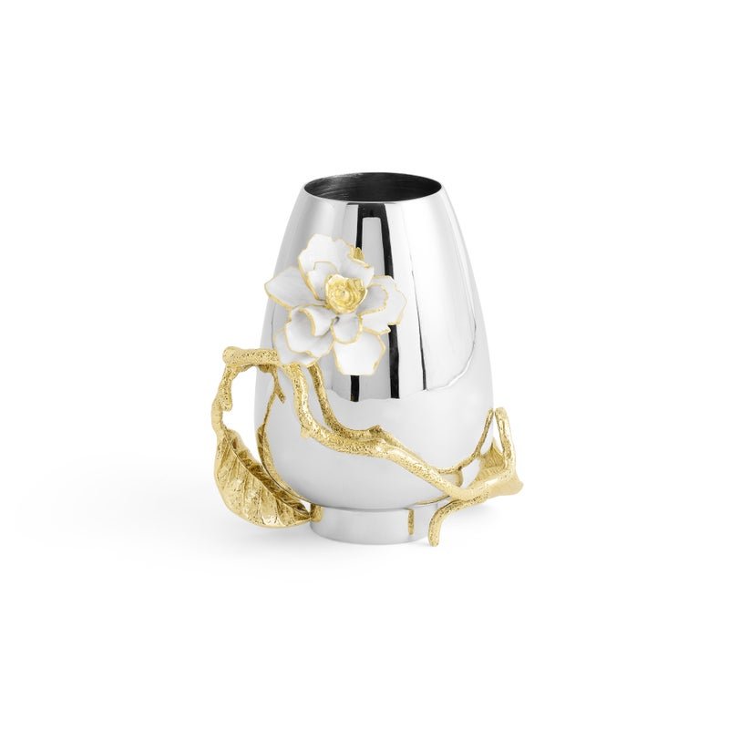 Elegant Glass Gardenia Vase - Perfect for Home Decor, Wedding Centerpieces & Floral Arrangements