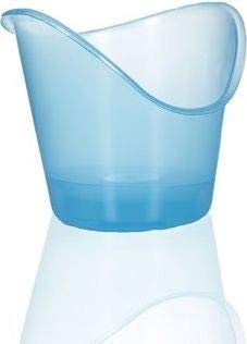 3-in-1 Steam Vaporizer for Face & Sinus Relief - Nasal Inhaler for Cold, Cough & Congestion - Safe for Kids & Adults - Perfect for Home & Travel Use (Clear)