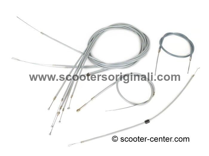 Vespa Rally / P/PX Teflon Lined Cable Set - BGM PRO Performance Upgrade for Smooth Gear Shifting & Reliable Scooter Control | Perfect for Urban Commuting & Scooter Enthusiasts