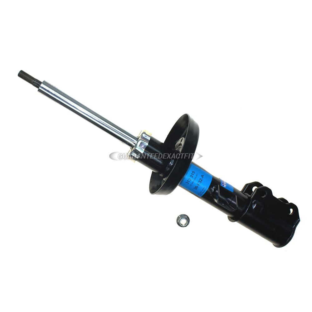 Sachs Front & Rear Shocks Struts for Saab 9-5 2002-2009 - 77-651876L - Premium Suspension Replacement - Smooth Ride for City Driving & Highway Cruising
