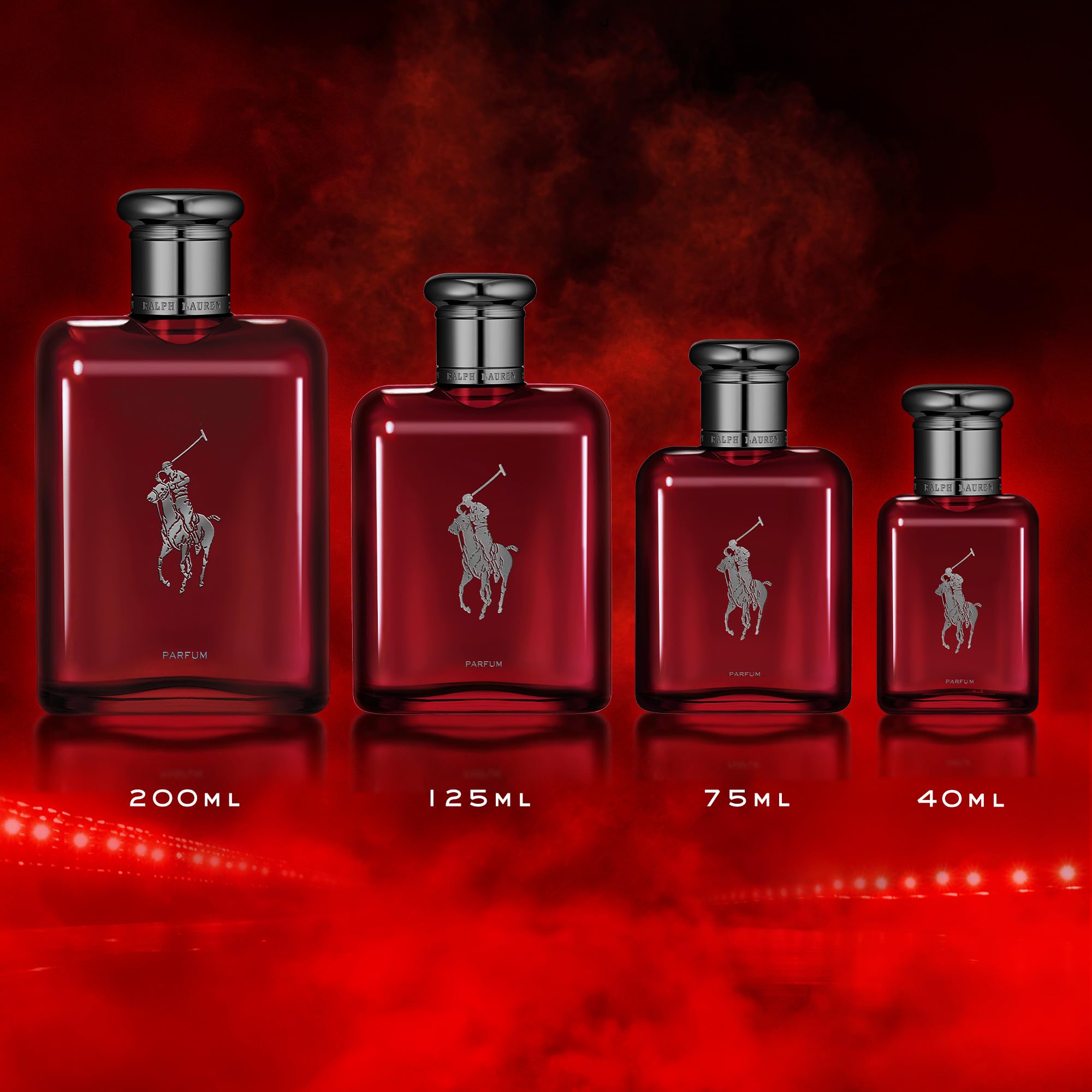 Ralph Lauren Polo Red Men's Cologne - Ambery & Woody Fragrance with Absinthe, Cedarwood & Musk - Intense & Long-Lasting Scent - Perfect for Date Nights, Special Occasions & Everyday Wear