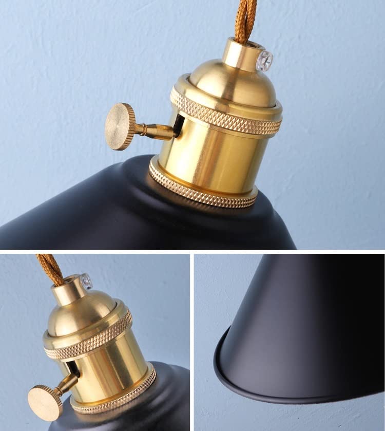LSR Modern Wall Sconces Lighting - Set of 2 Battery Operated LED Lights with Remote Control & Dimmable Function, Black Metal Sconce Fixtures for Bedroom, Living Room, Reading Nook - Perfect for Ambient Lighting, Night Reading, and Home Decor Accent