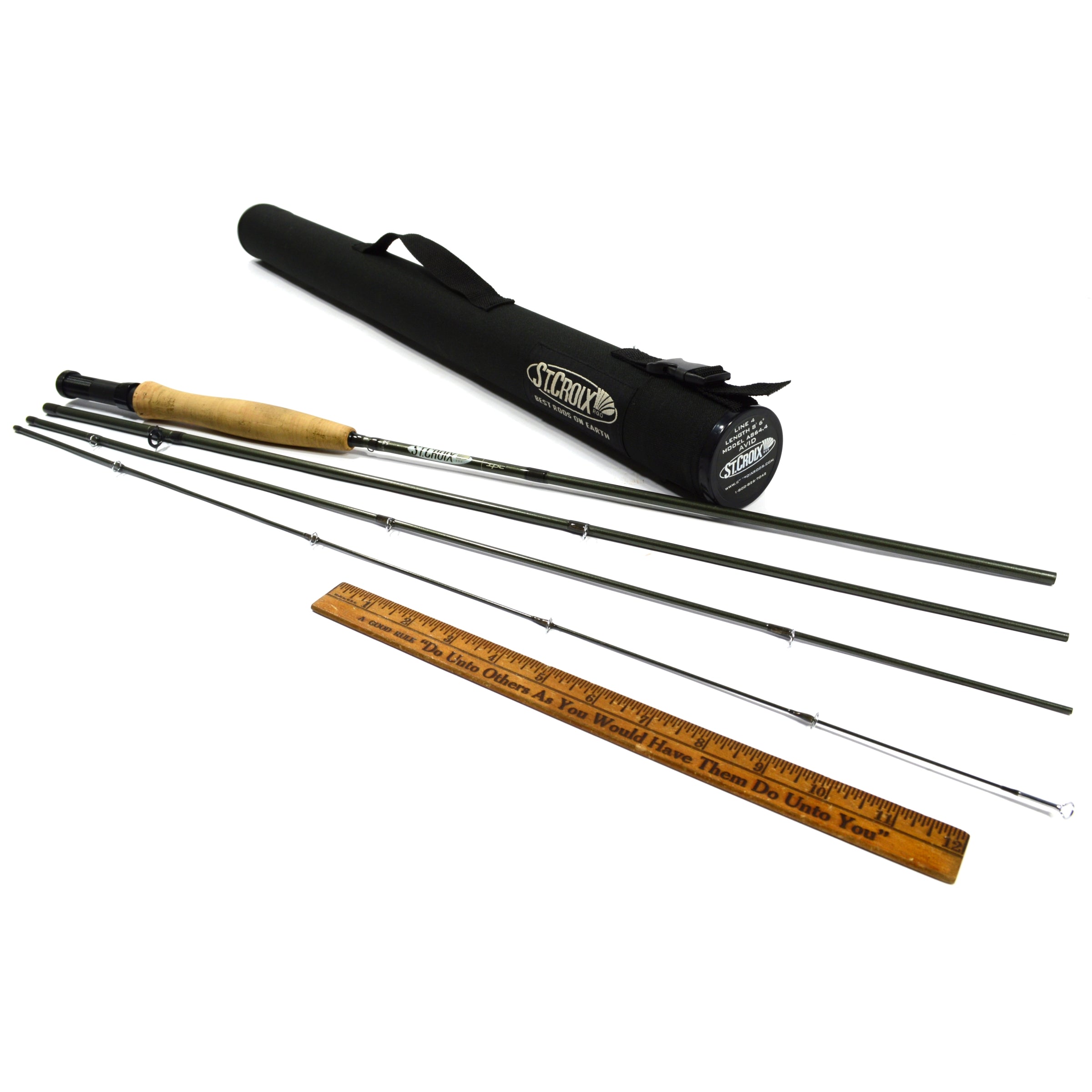 St. Croix Avid A864.4 Fly Fishing Rod - 8'6