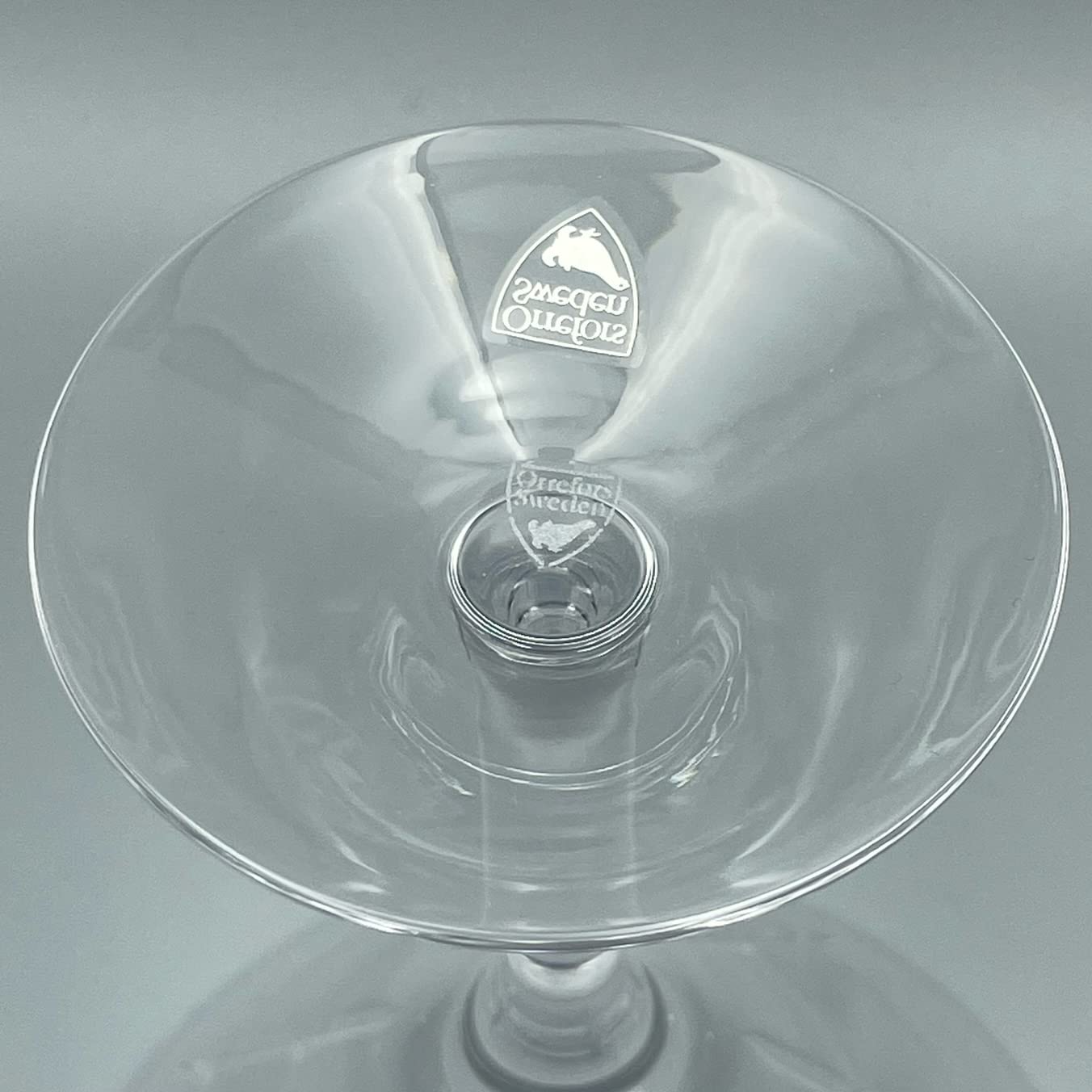 Orrefors Street Martini Glasses Set of 2 - Premium Crystal Cocktail Glasses for Martinis, Cocktails & Entertaining - Perfect for Home Bars, Parties & Gifts