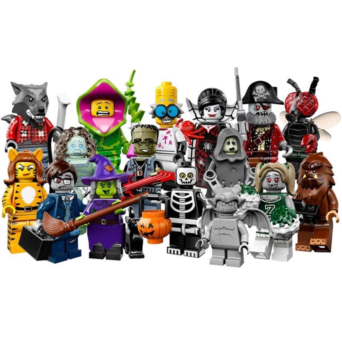 LEGO Series 14 Zombie Businessman Minifigure 71010 - Collectible Building Toy for Halloween Decor, Gift & Display Scenes
