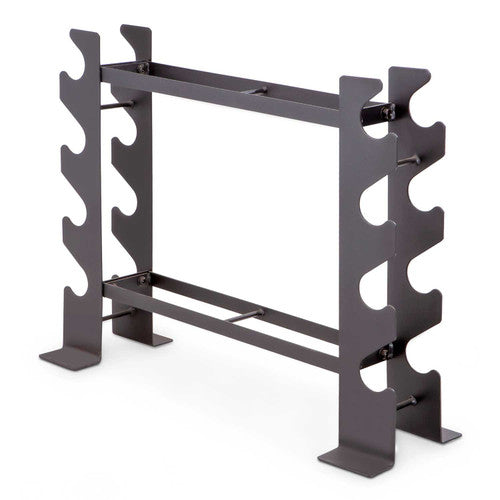Marcy DBR 56 Compact Dumbbell Rack - Space-Saving Home Gym Equipment for Strength Training & Weight Lifting - Perfect for Small Spaces, Basements & Home Workouts