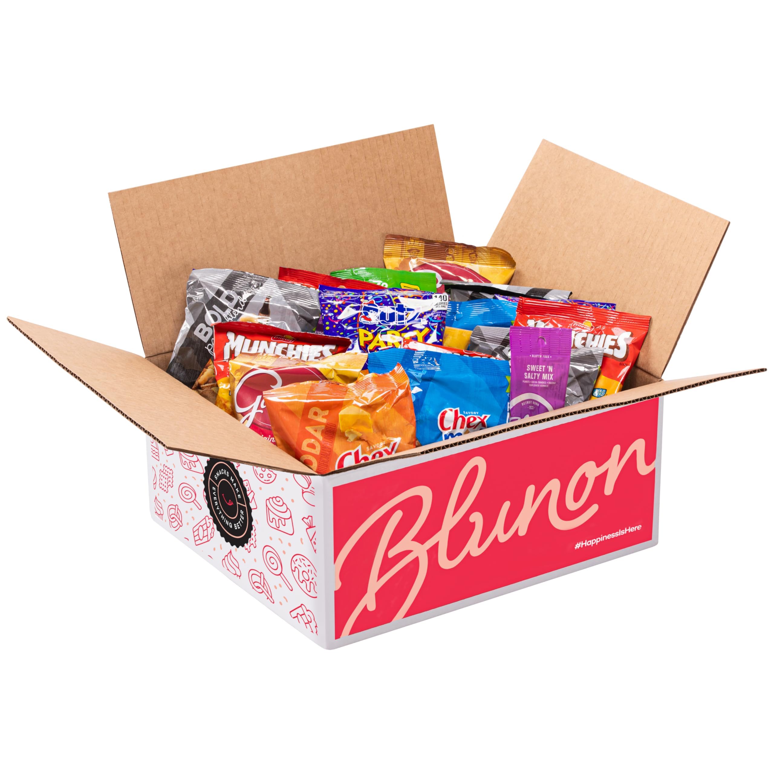Adult Snack Variety Pack - 32-Piece Bulk Assortment for Parties & Gifts