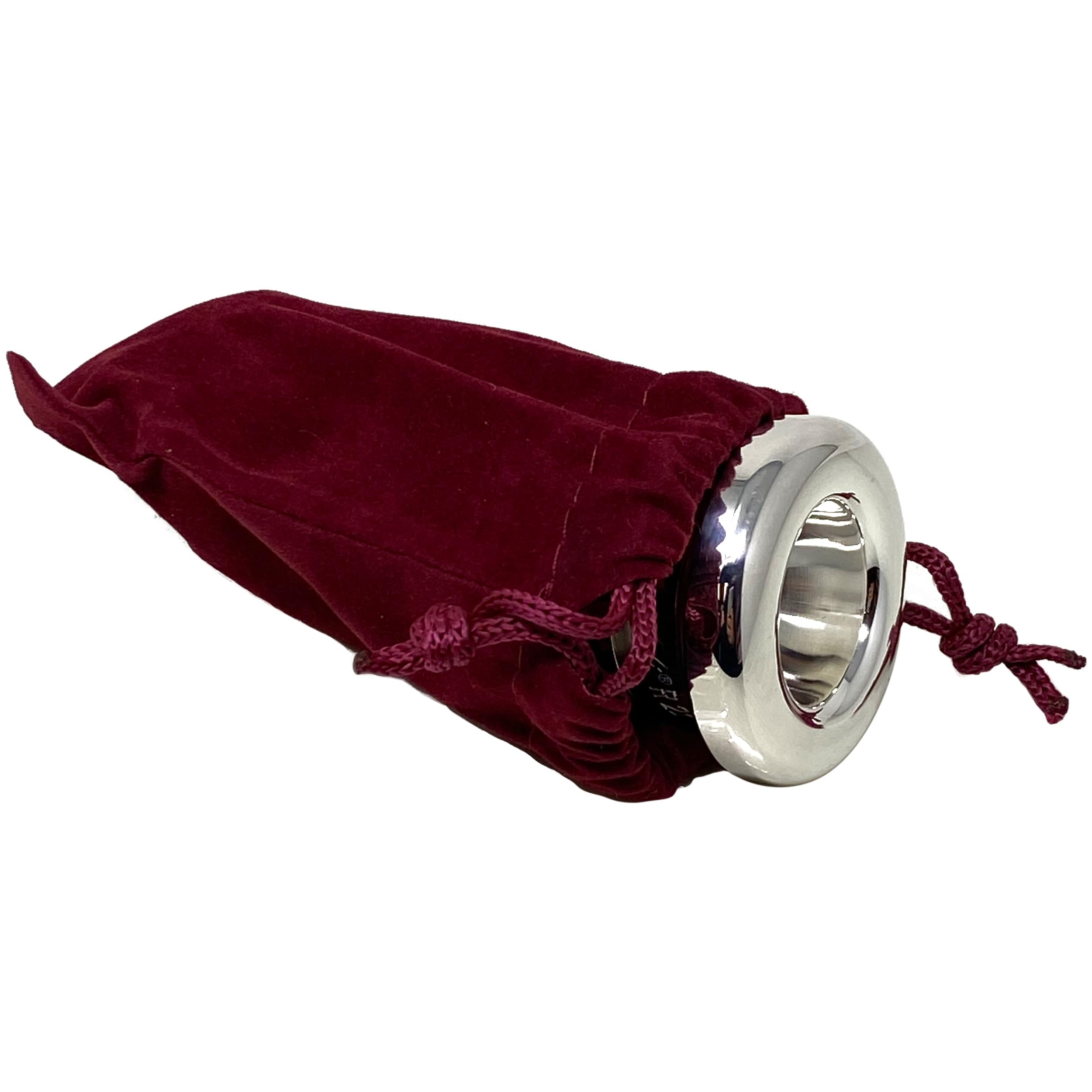Garibaldi R22 Silver Plated Trombone Mouthpiece - Single Cup Size R22 for Professional Brass Players & Jazz Performances