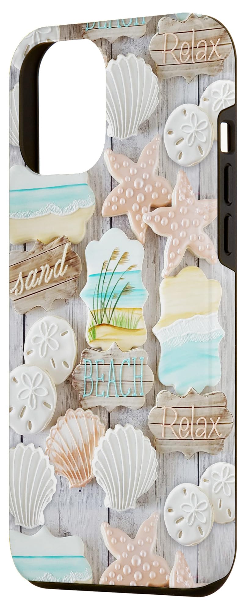 iPhone 12 Pro Max Case - Premium Sand Beach Design | Funny Beach Lover Phone Cover for Vacation, Travel & Summer Outdoor Activities