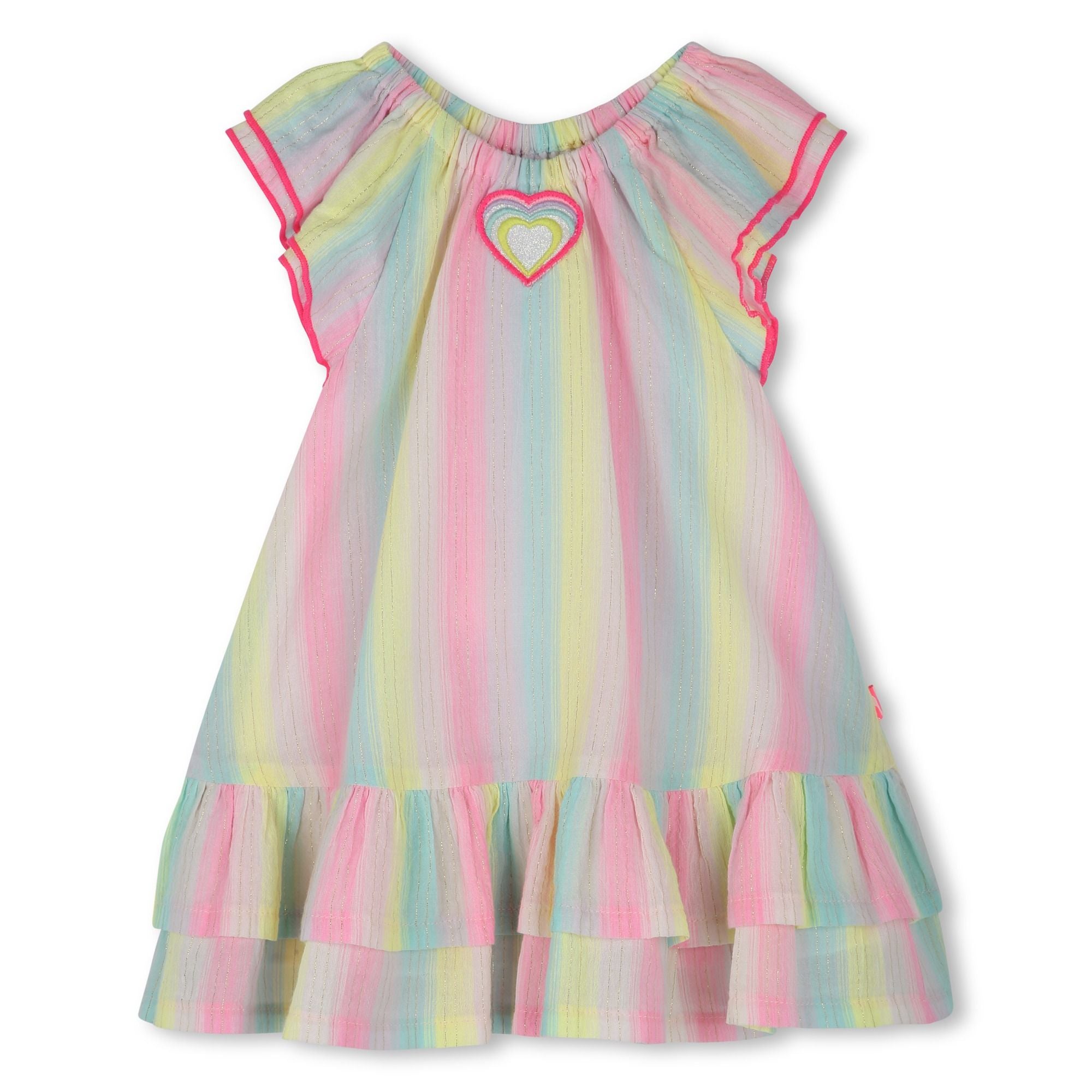 Billieblush Dress & Bloomers Set for Girls - Multicolor Outfit for Parties, Photos & Special Occasions