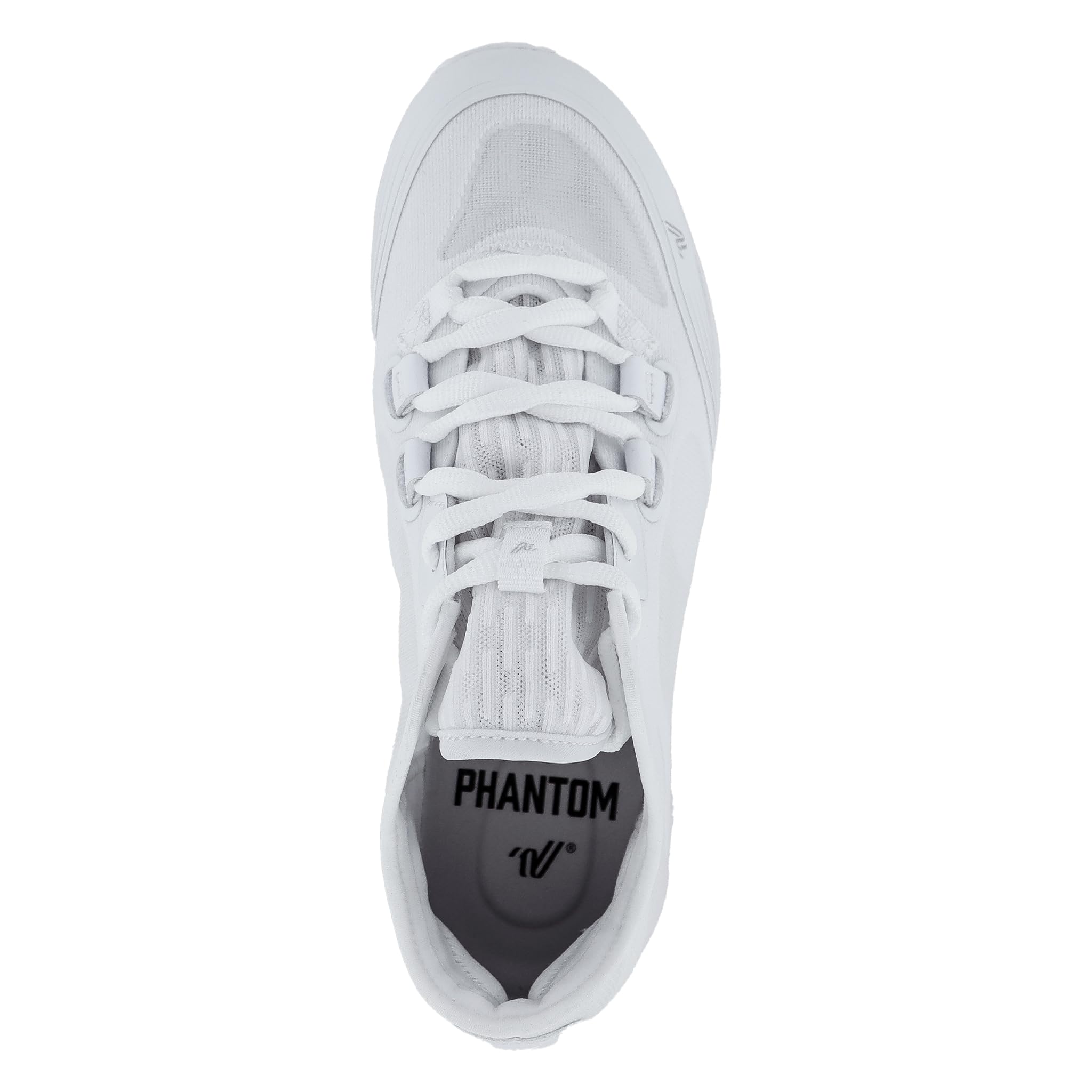 Varsity Phantom Cheer Shoes for Women & Girls - Lightweight Durable White & Black Cheerleading Shoes for Athletes | Perfect for Competitions, Practices & Gymnastics