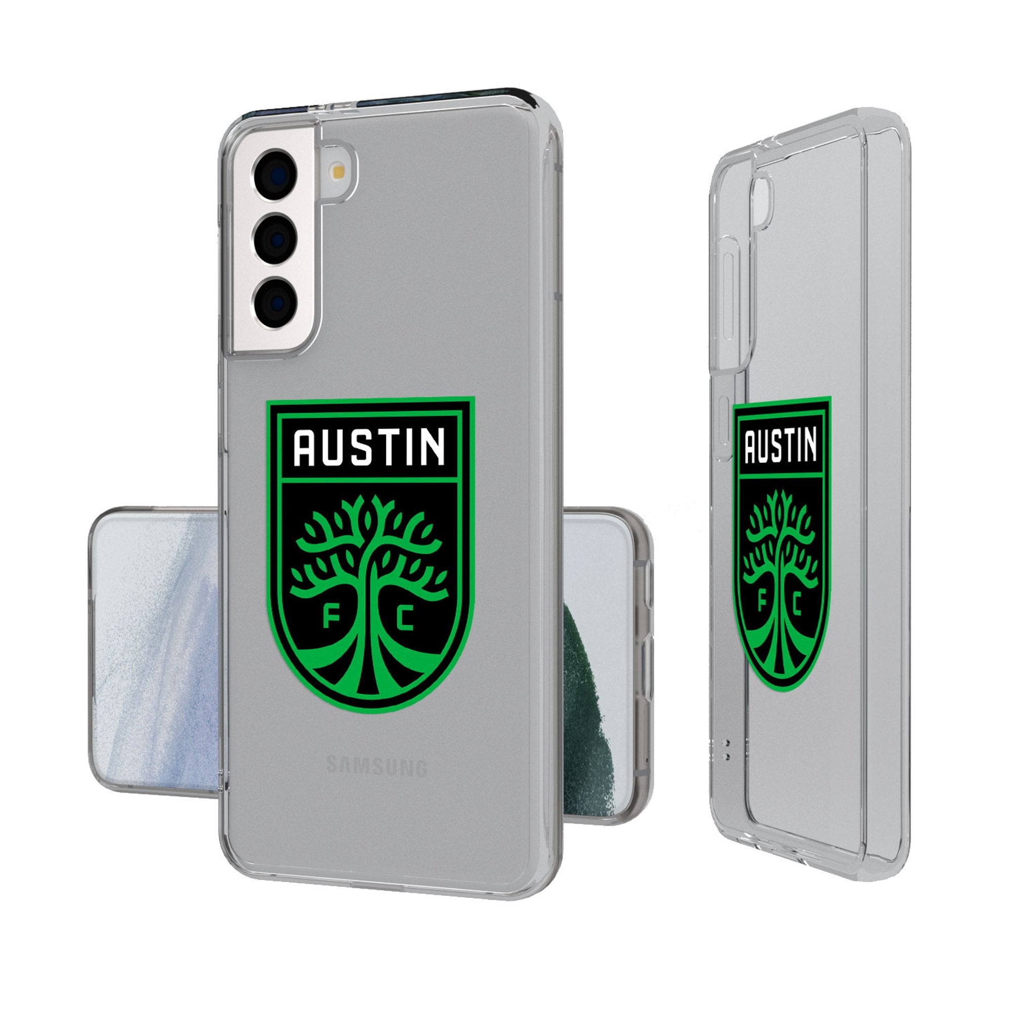 Austin FC Insignia Clear Phone Case - Durable Protective Cover for iPhone & Samsung - Perfect for Fans, Games & Daily Use