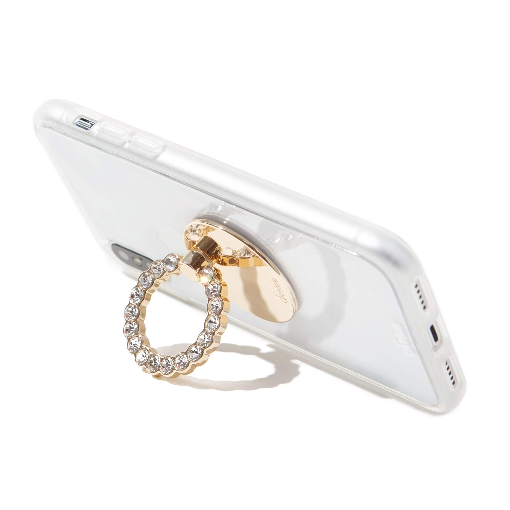 Sonix Delilah Flower iPhone 13 Pro Case with Gold Ring - Stylish Protective Cover for Women, Perfect for Everyday Use & Special Occasions