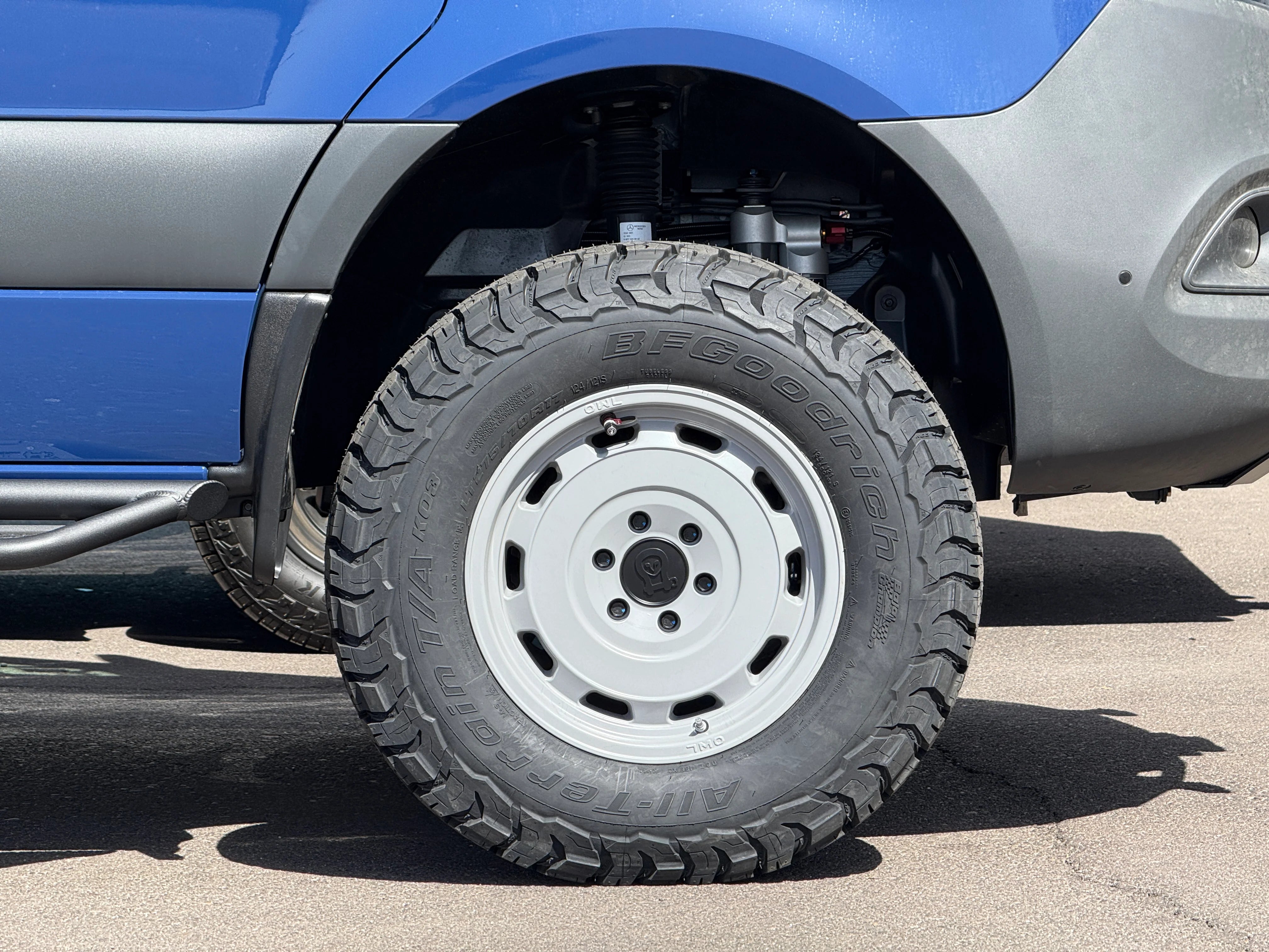 High-Quality Owl Sixty Wheels for 2007+ Mercedes Sprinter 2500 - Durable Alloy Rims for Enhanced Performance & Style - Perfect for Off-Road Adventures & Urban Driving