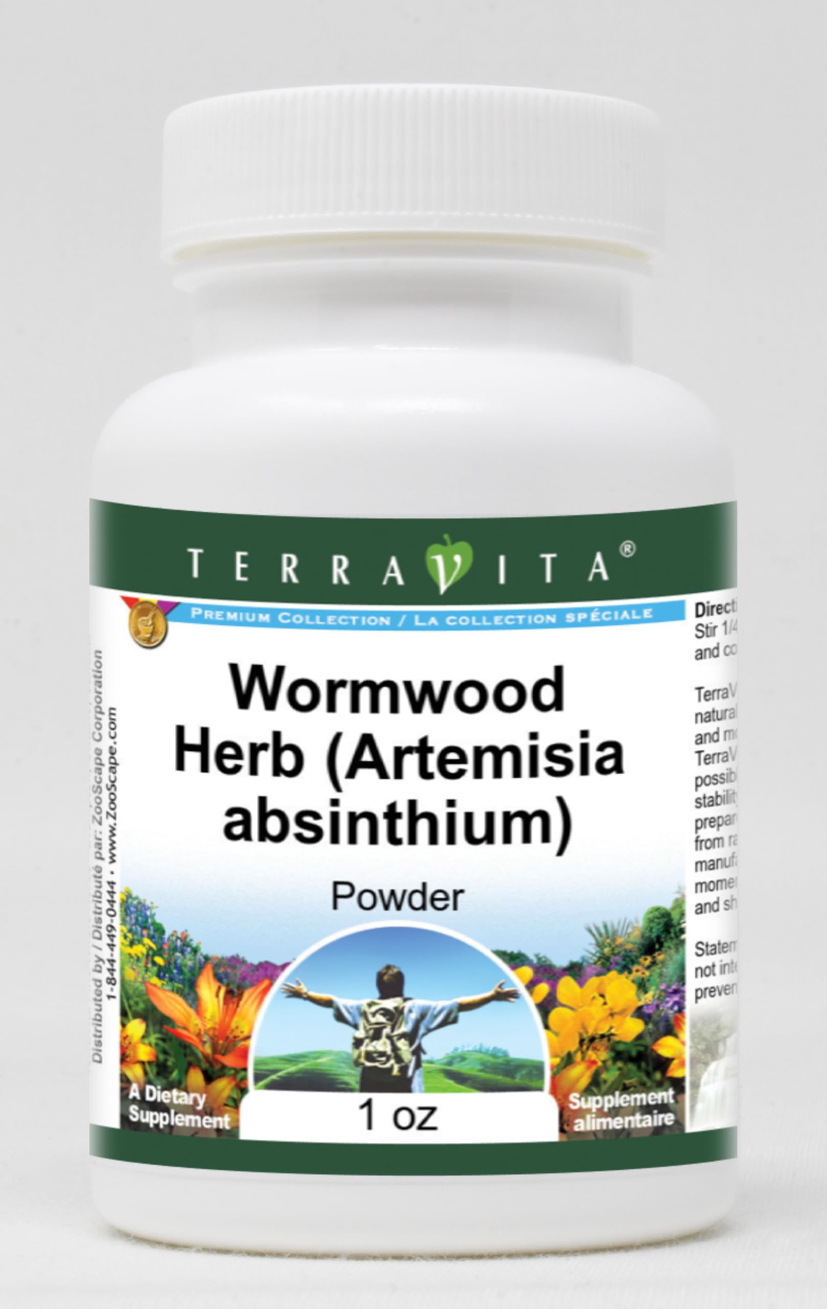 Organic Wormwood Herb Powder (Artemisia Absinthium) - 1 oz | Digestive Support & Natural Wellness | Perfect for Herbal Teas, Tinctures & Aromatherapy