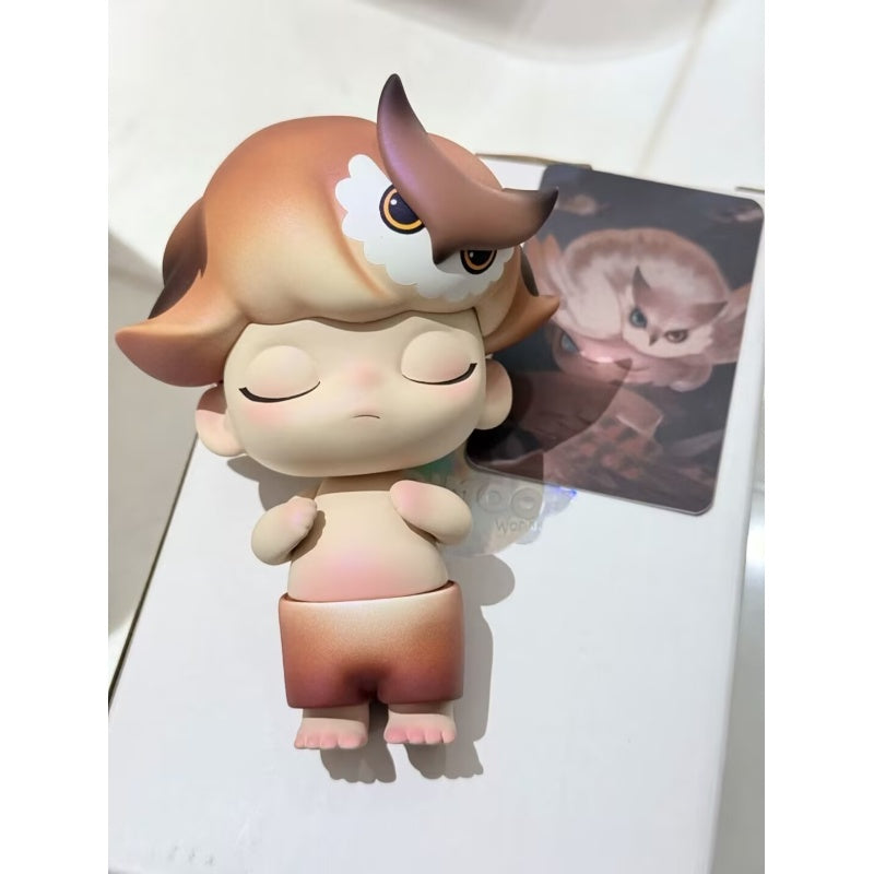 DIMOO Night Owl Limited Edition Collectible Figure - Cute Cartoon Character for Home Decor, Office Display & Gift Giving