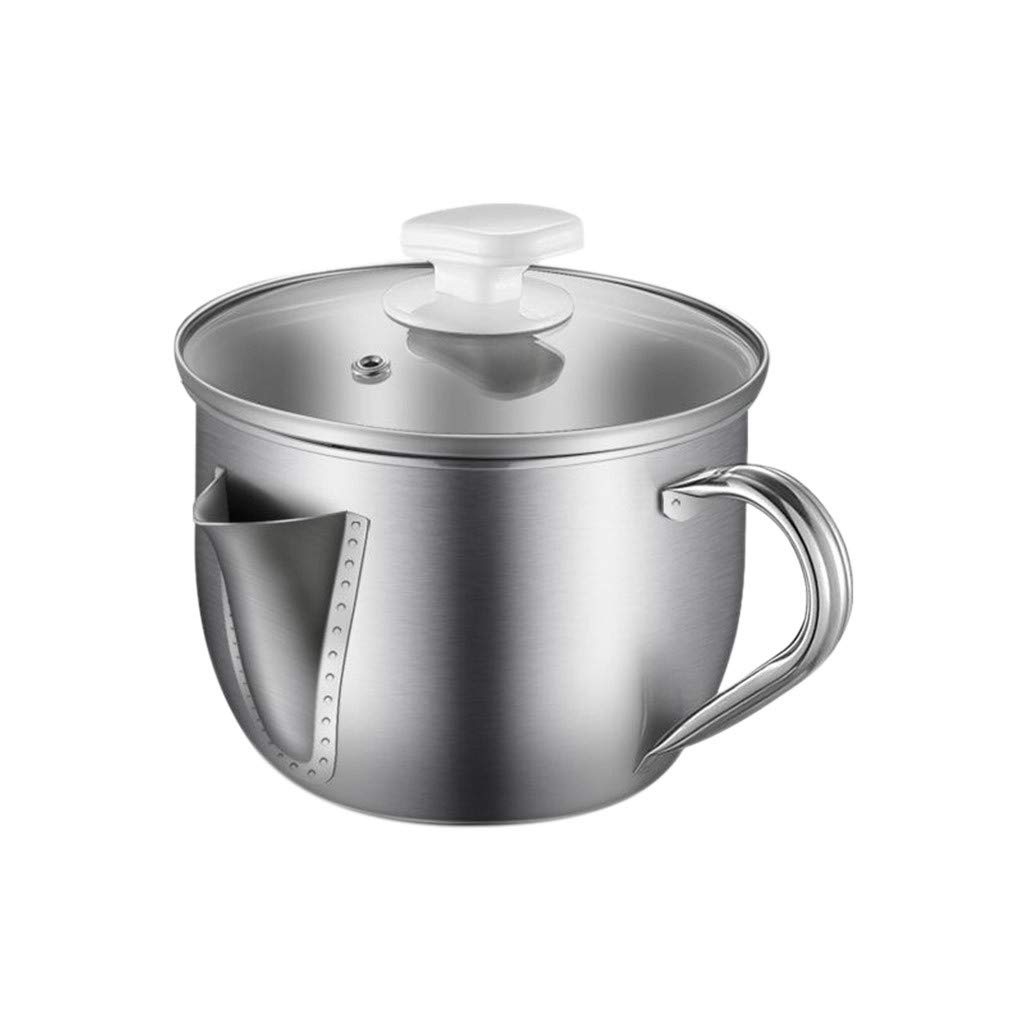 Premium Stainless Steel Mesh Strainer for Soup, Stockpot & Oil Filtering - Heavy Duty Kitchen Colander for Cooking, Frying & Food Prep