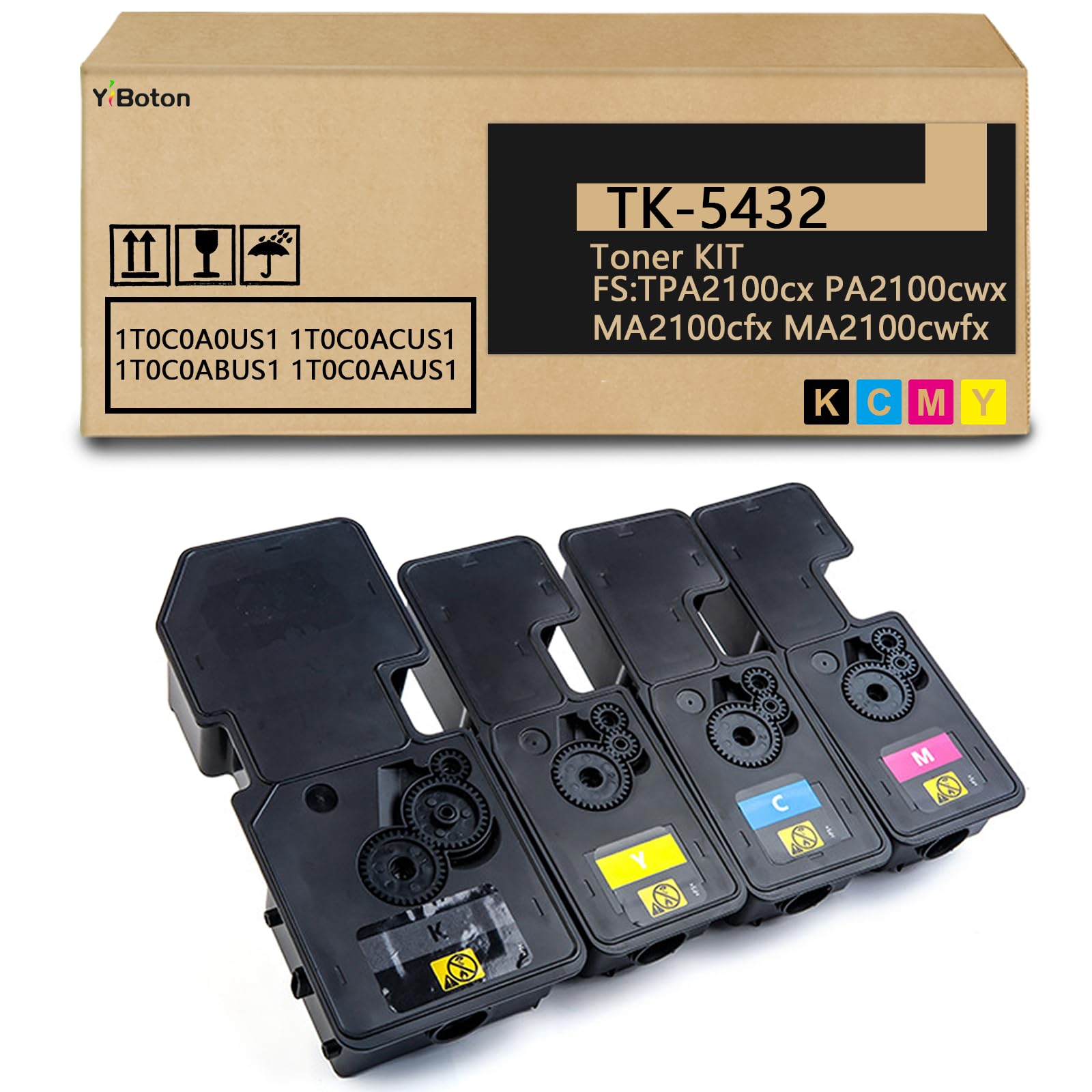 Kyocera TK-5432 Toner Cartridge - High Capacity for PA2100cx/MA2100cfx Printers - Office Use