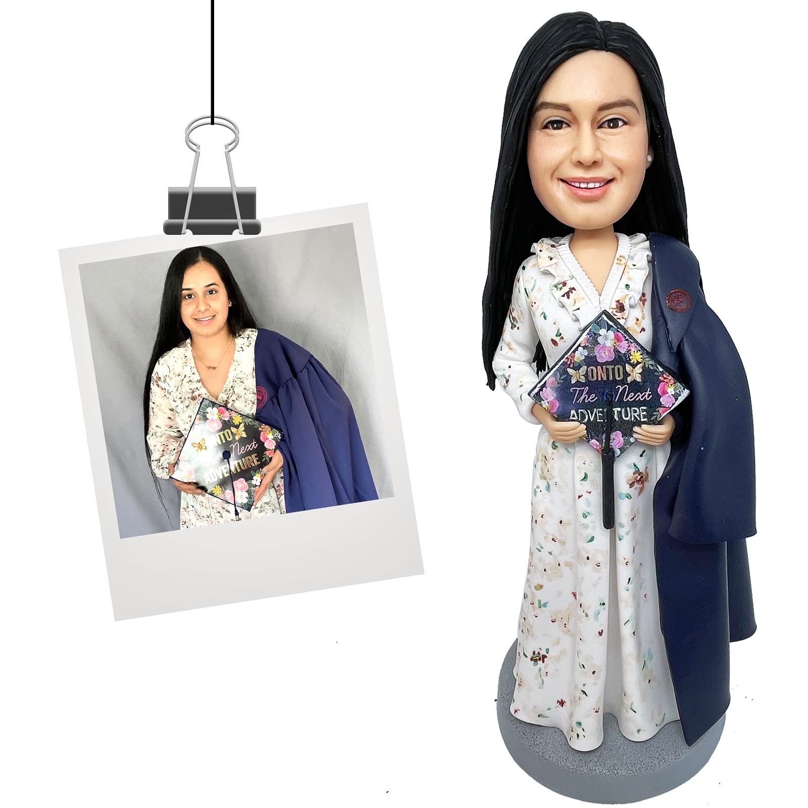 Custom Superhero Bobblehead Figurine - Personalized Gift for Birthday, Anniversary & Special Occasions | Unique Collectible for Comic Fans & Office Decor