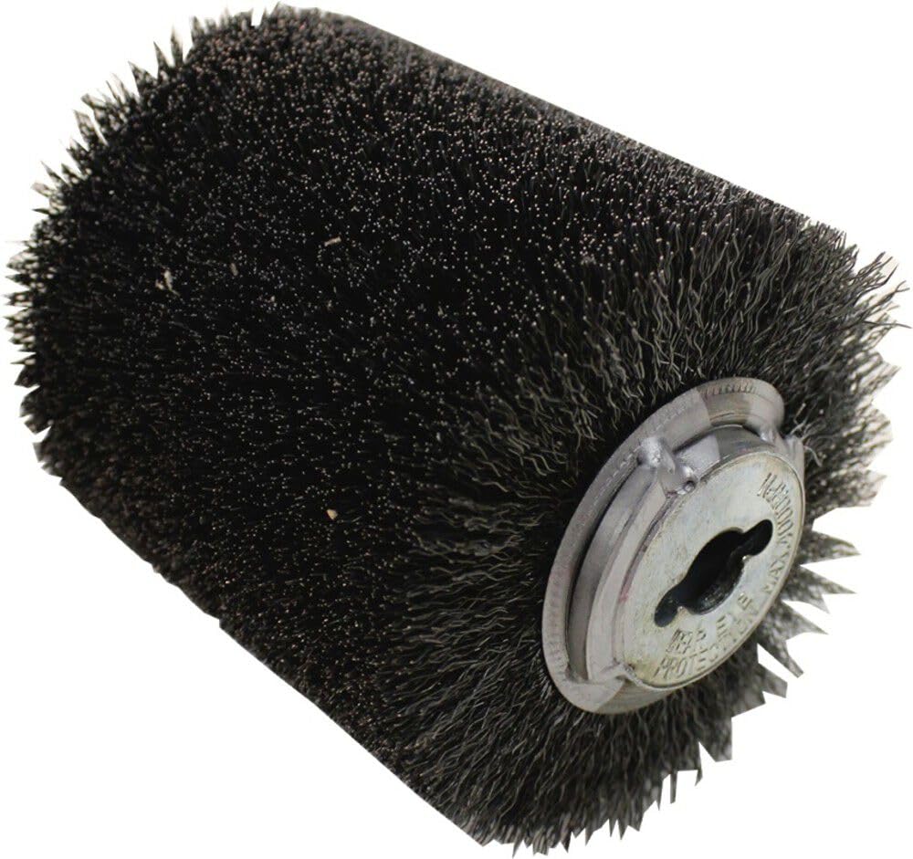 MAKITA 794382-7 Wire Brush Wheel - Compatible with 9741 Sander for Metal Cleaning & Rust Removal | Perfect for Automotive, Woodworking & DIY Projects