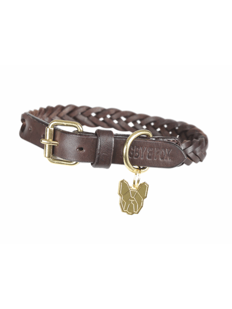 Digby & Fox Braided Dog Collar - Durable & Stylish Pet Collar for Small, Medium & Large Dogs - Perfect for Walks, Training & Everyday Use