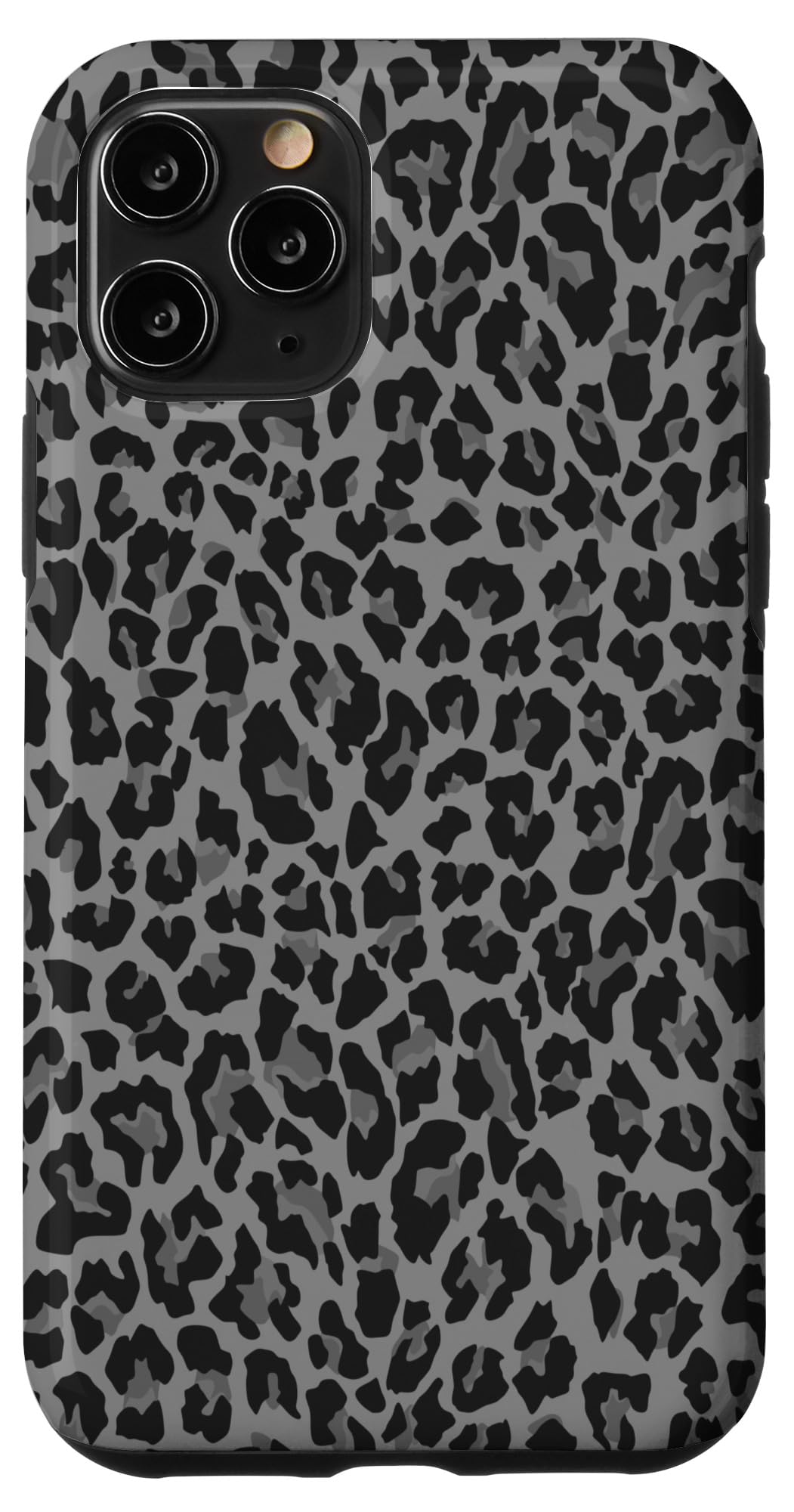 iPhone 11 Pro Case - Stylish Black & White Cheetah Leopard Print Protective Cover | Cute Animal Design for Women & Girls | Perfect for Daily Use, Travel & Fashion Accessories