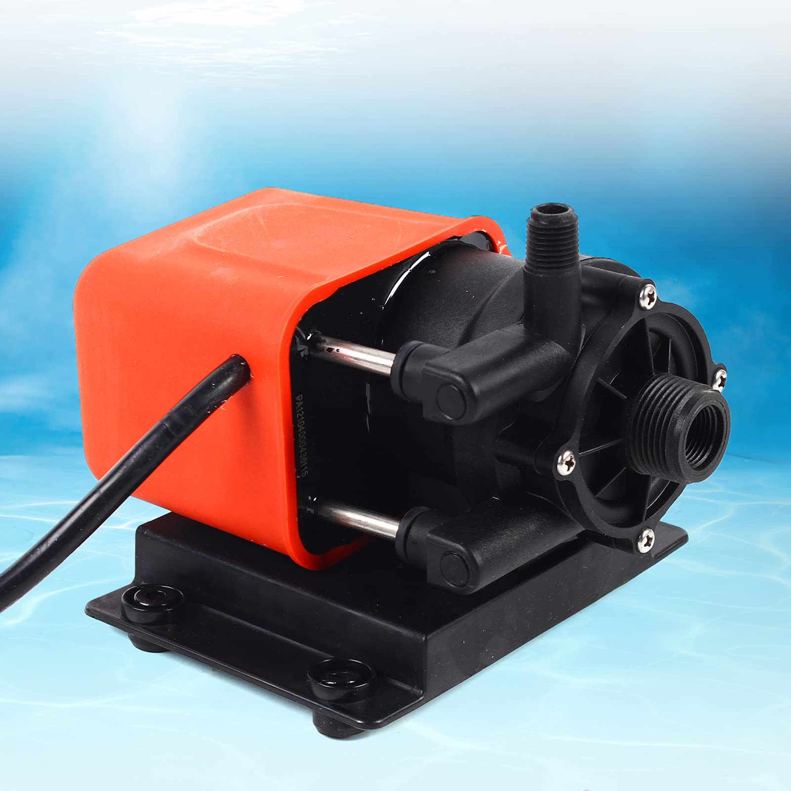 110-115V Marine Air Conditioning Circulation Pump, 56W Yacht Cooling Water Pump - 18.5LPM/5GPM Flow Rate for Boat & RV AC Systems (US Stock) - Perfect for Marine, Yacht, and RV Cooling Applications