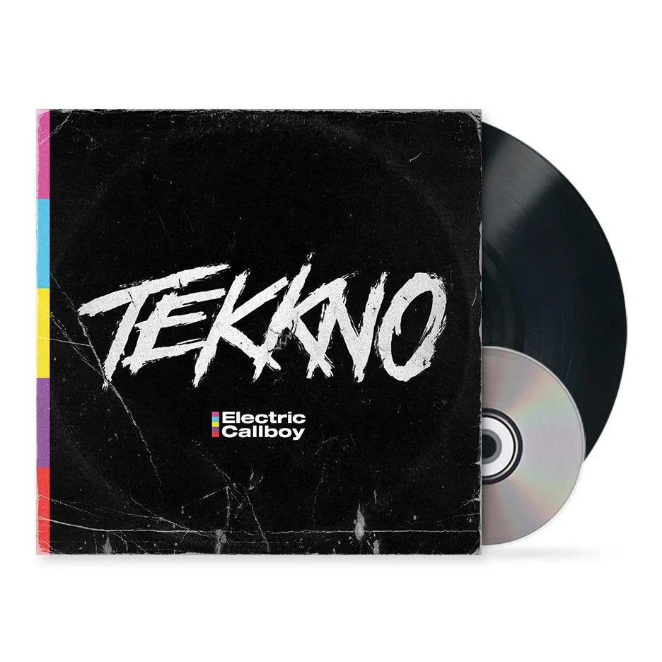 Electric Callboy Tekkno Vinyl LP Record - Limited Edition German Metalcore Music for Home, Gym & Party Playlist
