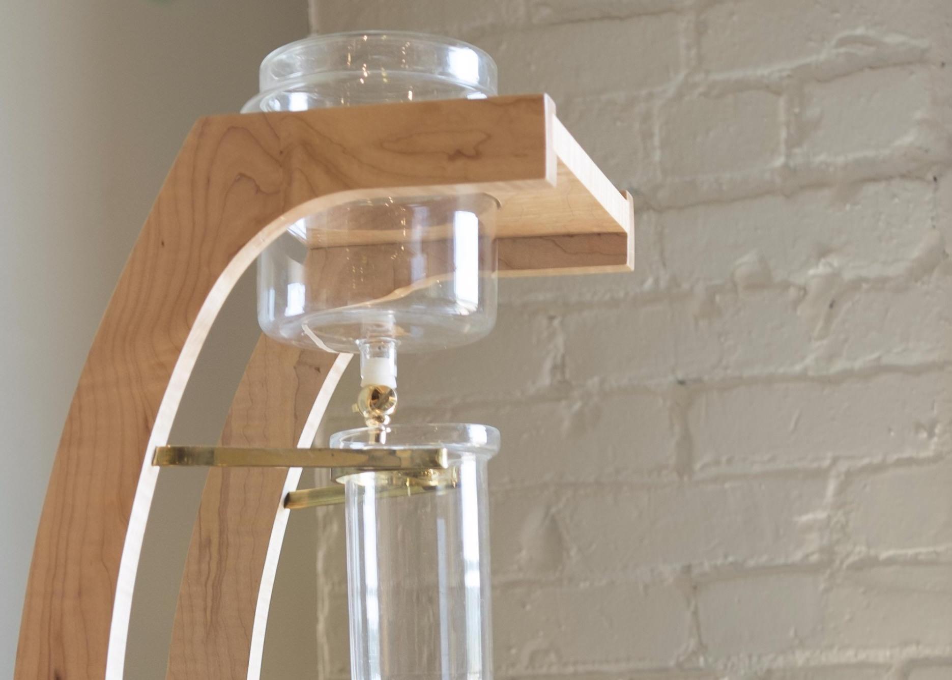 Clive Coffee Cold Brew Top Beaker - Premium Glass Coffee Maker for Iced & Cold Brew - Perfect for Home, Office, or Outdoor Use