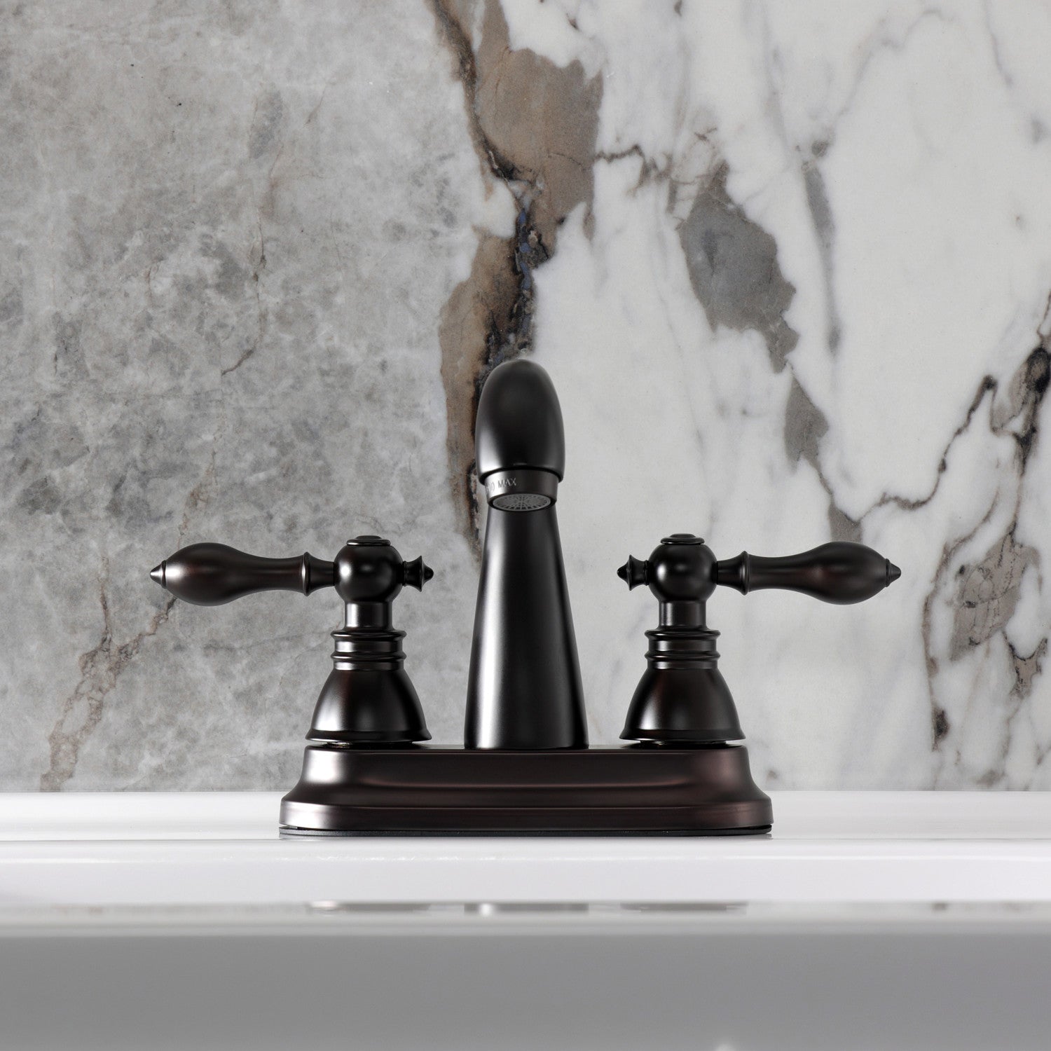 American Classic FSY5615ACL Oil Rubbed Bronze Bathroom Faucet - 3 Hole Deck Mount 4