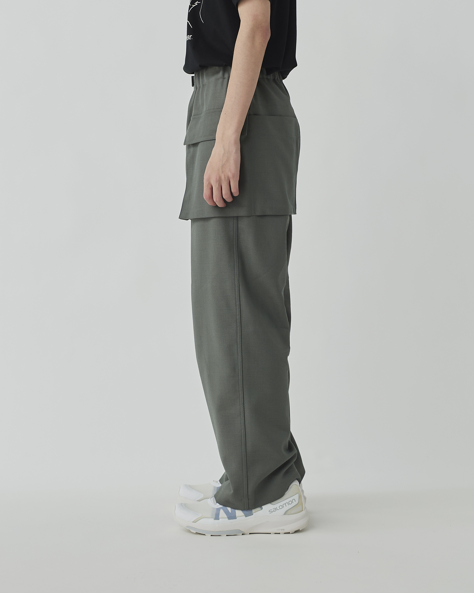 Hybrid Wool Utility Pants for Men - Durable Outdoor Work & Hiking Pants - Comfortable All-Season Adventure Wear