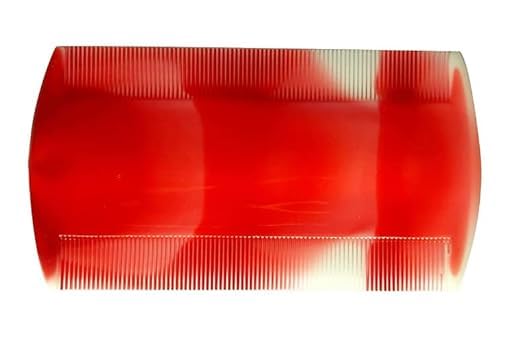 Plastic Lice Comb for Kids & Adults - Single or 2-Pack - Effective Head Lice Removal Tool for Home & Travel Use