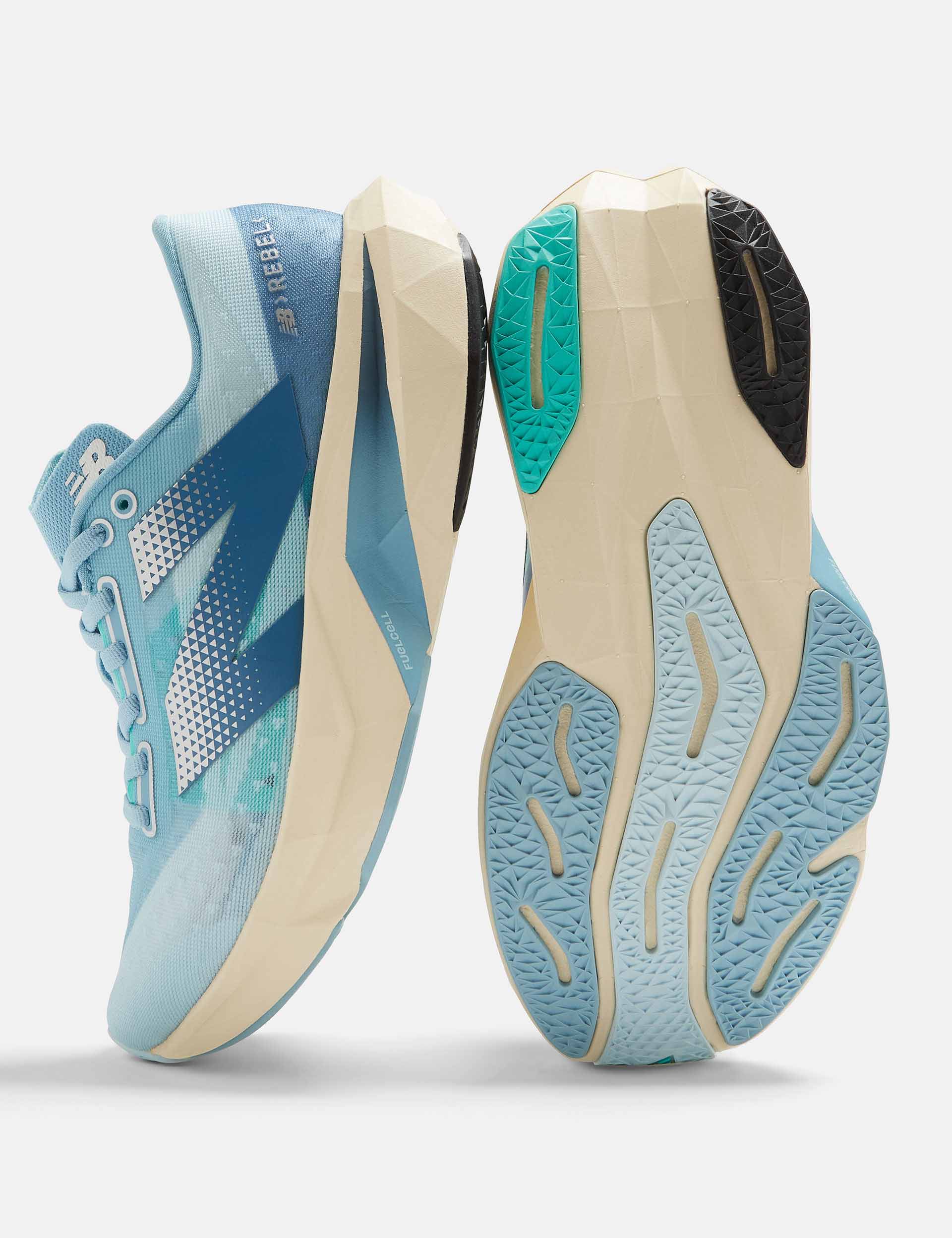 FuelCell Rebel v4 Running Shoes for Men & Women - Lightweight & Responsive Quarry Blue Athletic Sneakers - Perfect for Jogging, Gym Workouts & Daily Wear