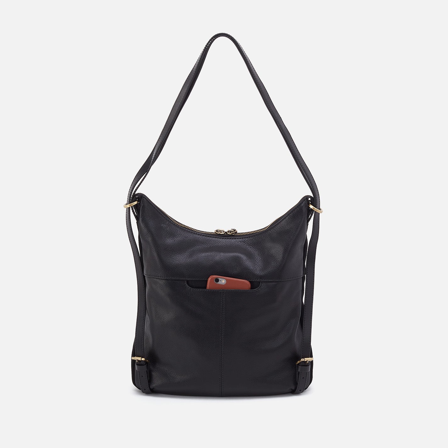 Merrin Convertible Suede Backpack - Stylish & Durable Black Leather Backpack for Women | Perfect for Work, Travel & Everyday Use