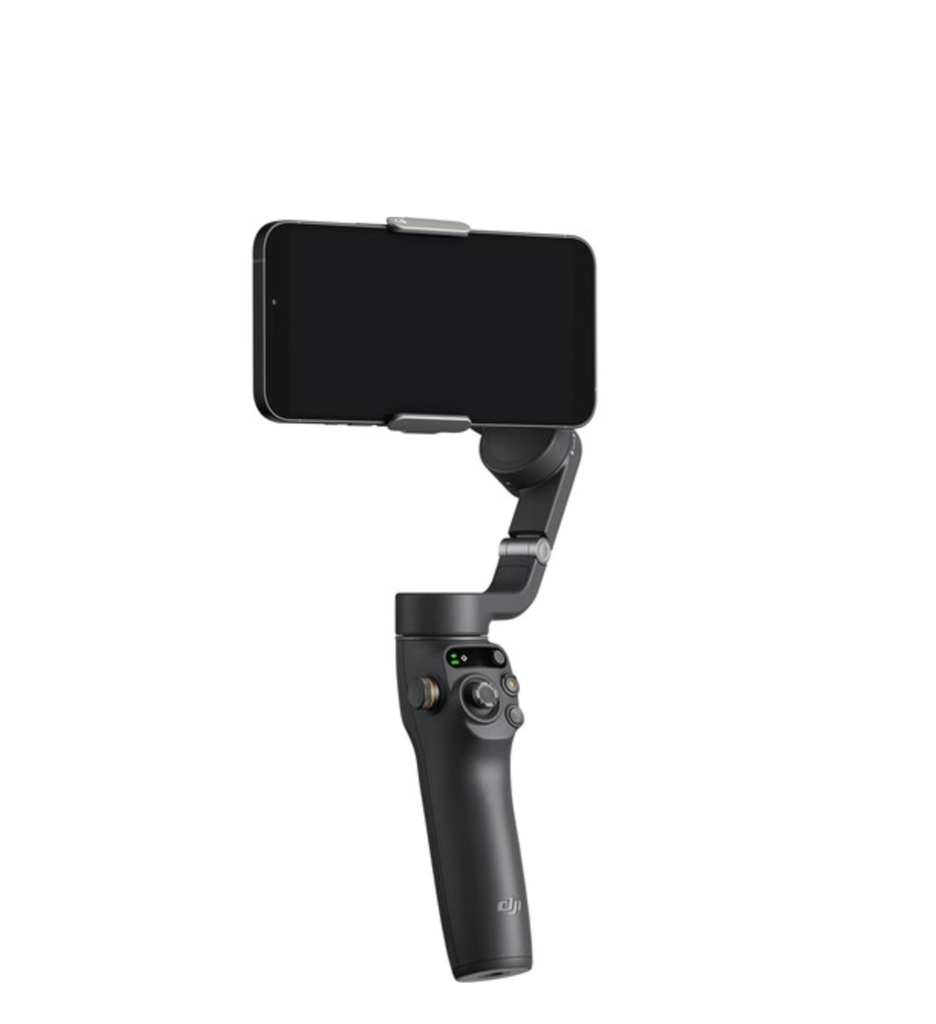 DJI Osmo Mobile 6 Smartphone Gimbal Stabilizer for iPhone & Android - 3-Axis Gimbal for Smooth Videos & Photos - Perfect for Vlogging, Travel & Content Creation (Black)