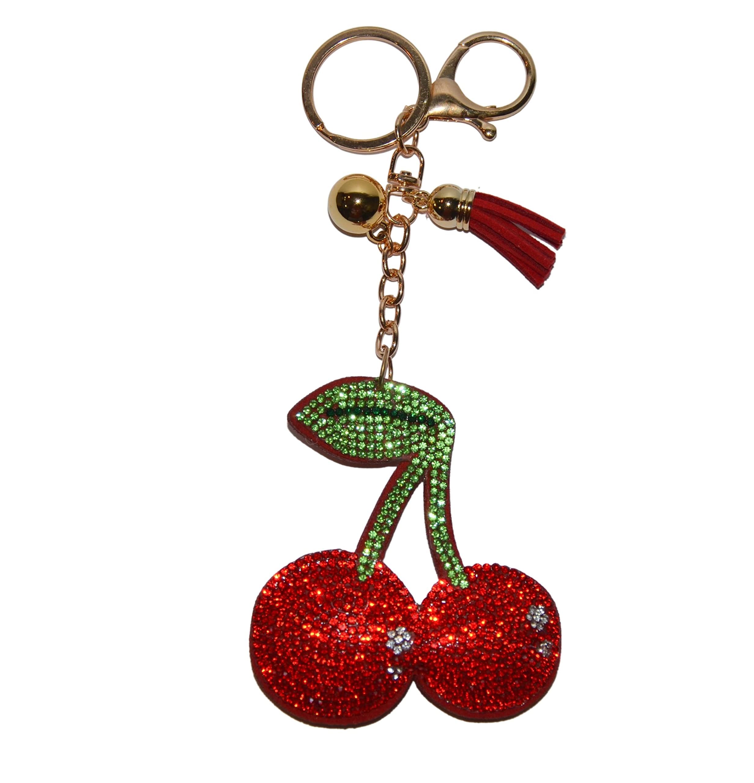 Sparkling Rhinestone Keychain for Women - Elegant Bling Keychain Accessories, Car Keys & Purse Charms - Perfect for Handbags, Gifts & Everyday Glamour