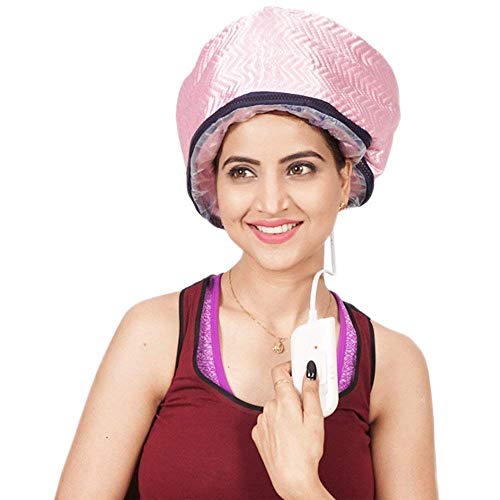 AKARAN Thermal Hair Spa Cap with Beauty Steamer - Nourishing Heating Treatment Cap for Deep Conditioning - Perfect for At-Home Hair Care & Salon Treatments (For Women)