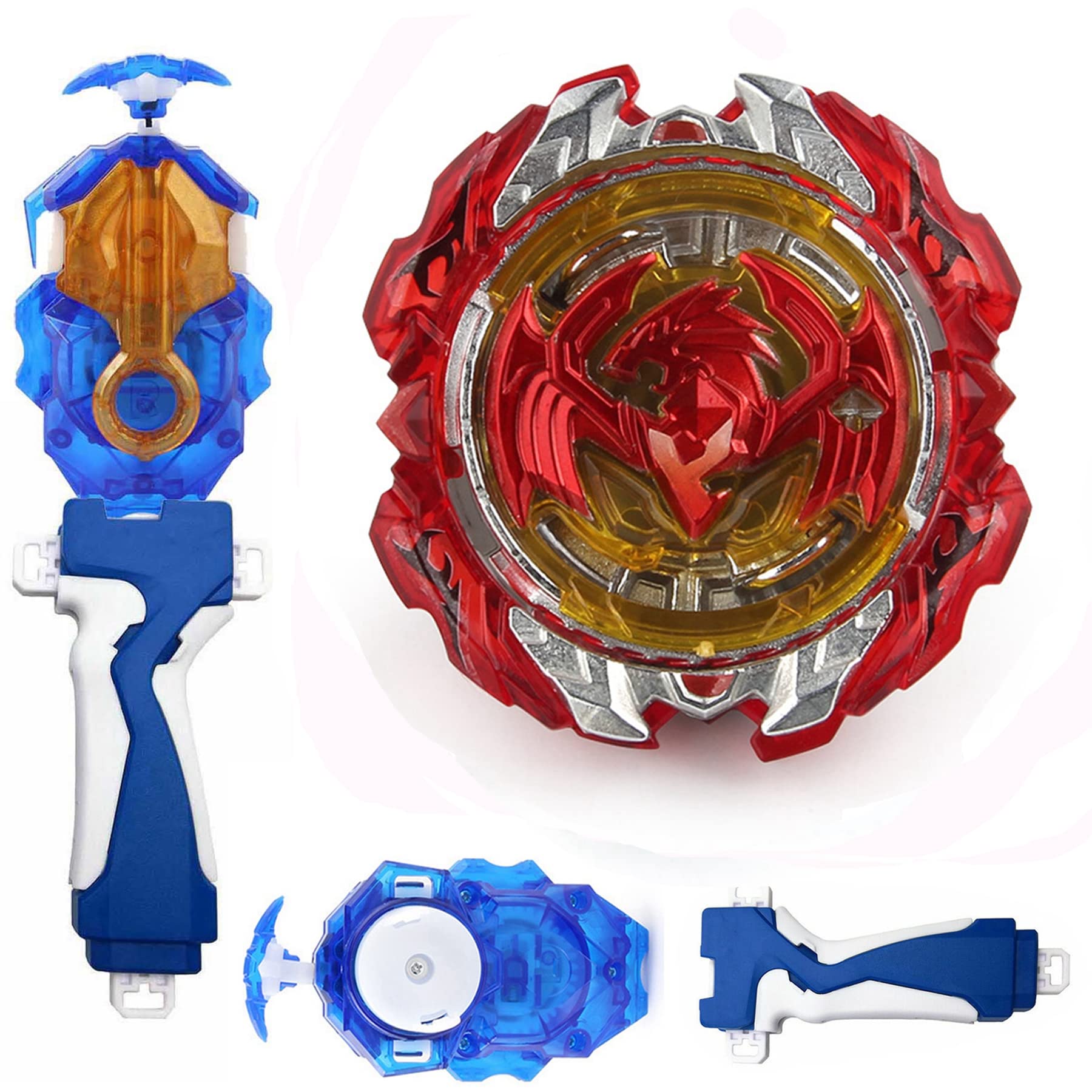 Beyblade Burst Evolution Turbo Starter B-117 Cho-Z Revive Phoenix .10.FR Spinning Top Battle Toy with Launcher - Left & Right Spin DB Layer System Set for Kids & Collectors | Perfect for Competitive Battles & Fun Playtime