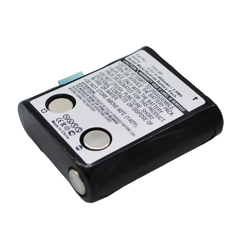 Empire 2-Way Radio Battery for TriSquare TSX-BP - Ni-MH 4.5V 800mAh Ultra High Capacity Replacement Battery - Perfect for Outdoor Adventures, Construction Sites & Emergency Communication
