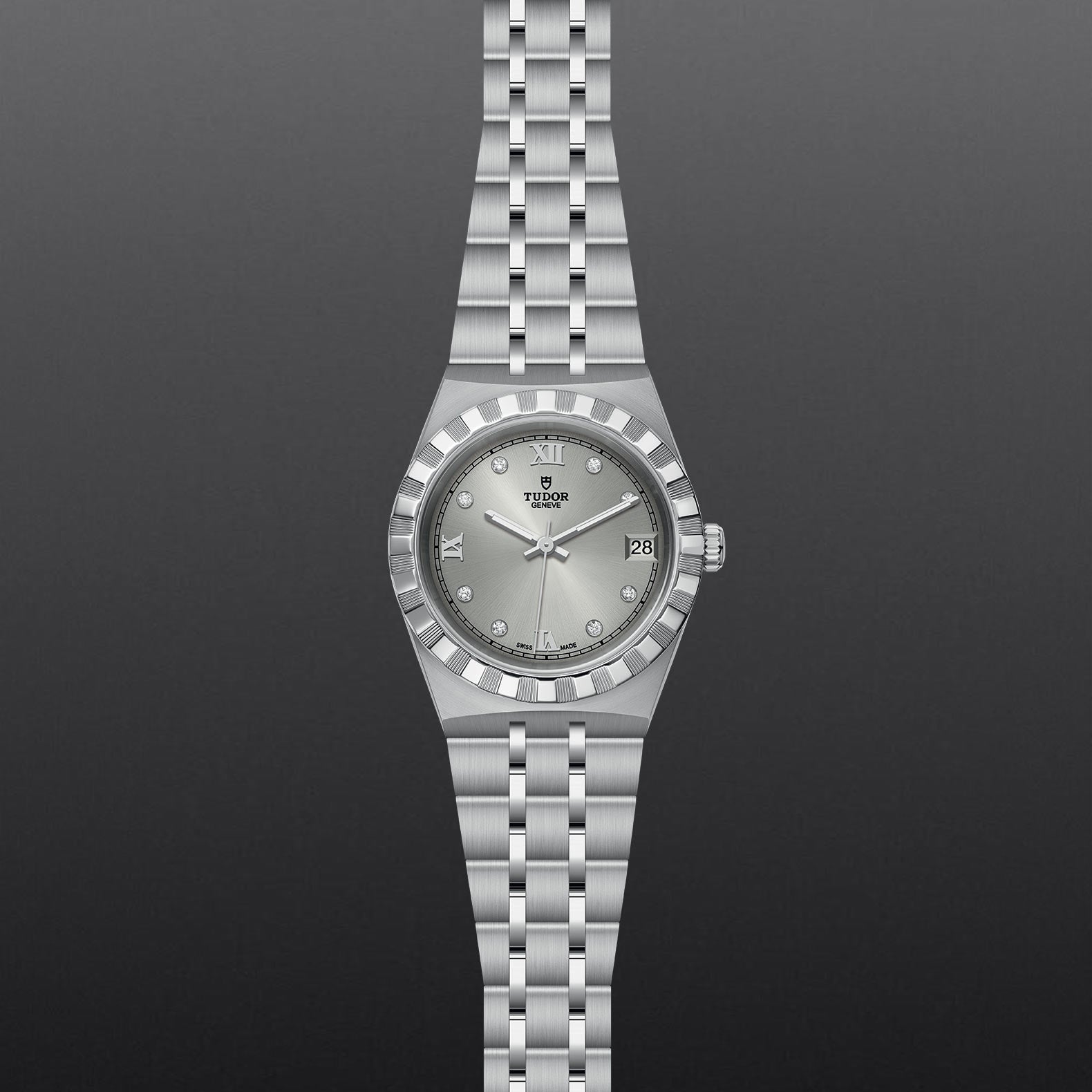 Tudor Royal M28400-0002 Automatic Watch for Men - Luxury Stainless Steel Timepiece with Date Function - Perfect for Business, Formal Events & Everyday Wear