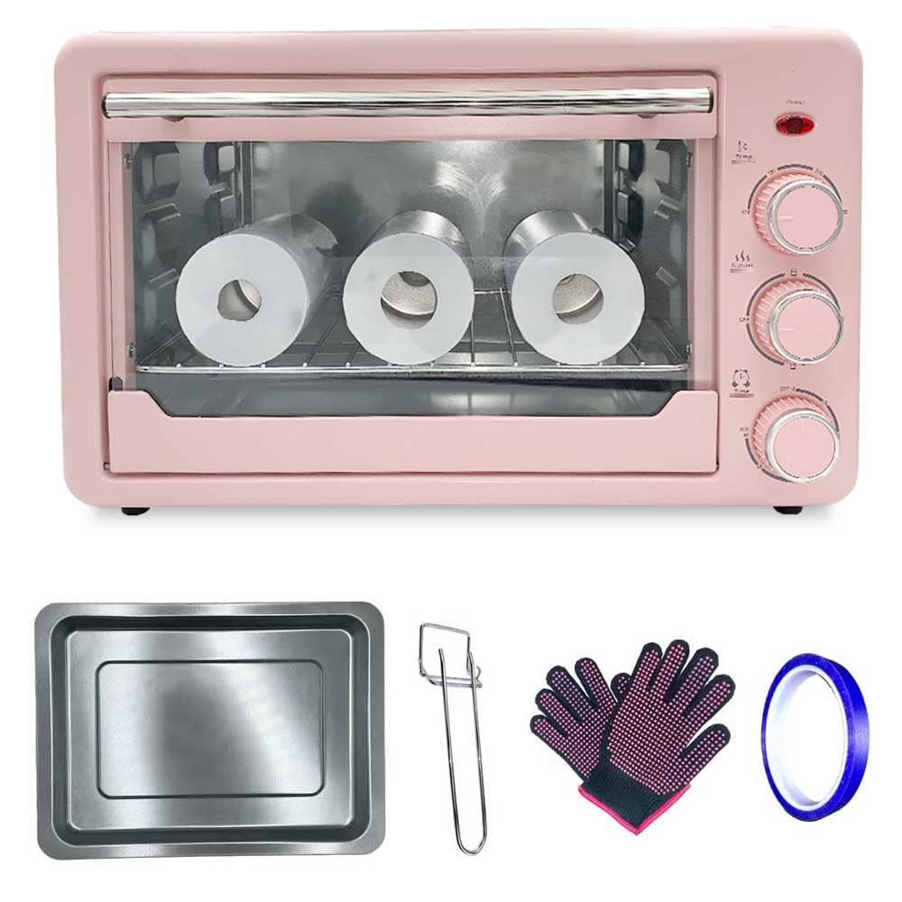 1500W 22L 110V Convection Sublimation Oven with Heat Tape & Gloves - Perfect for Bulk Sublimation Printing on Mugs, Tumblers, Water Bottles & Cups - Ideal for Home Business & DIY Craft Projects