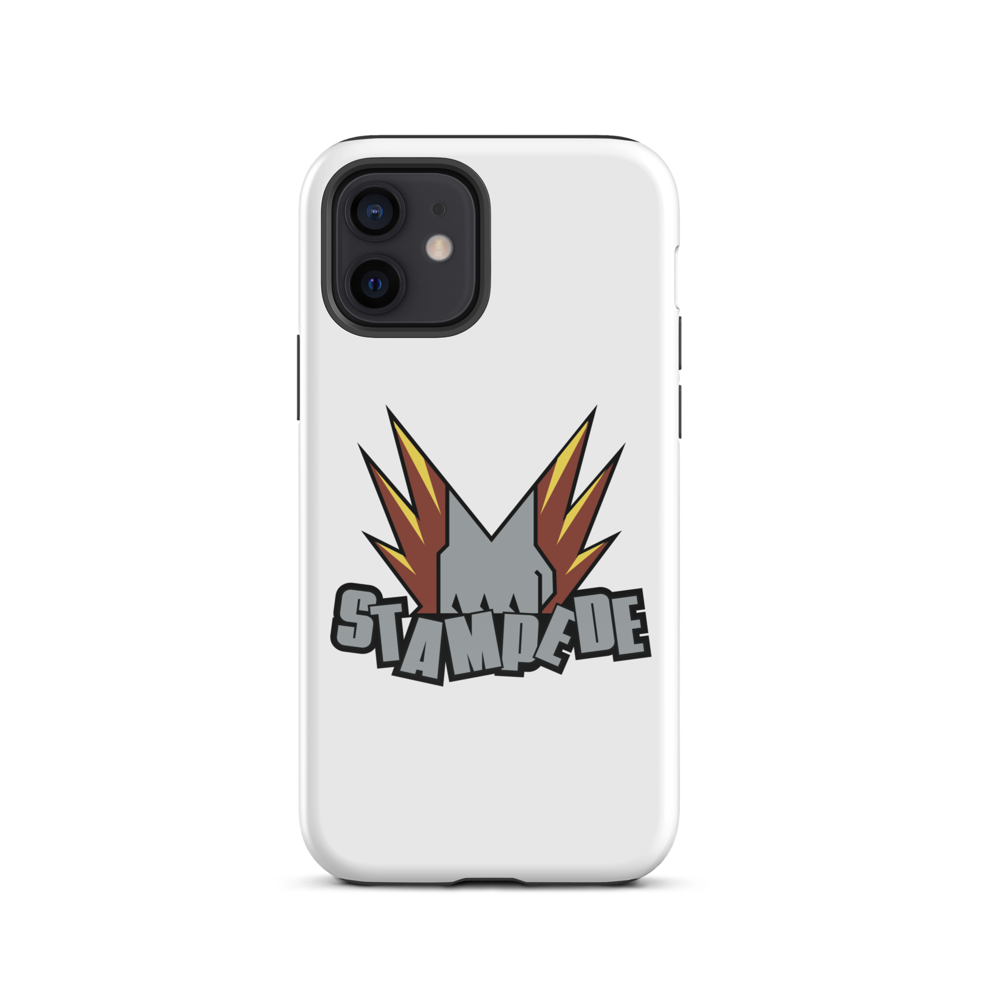 Zoo Jitsu Fighters Stampede Durable Shockproof iPhone Case - Perfect for Outdoor Adventures & Extreme Sports Protection